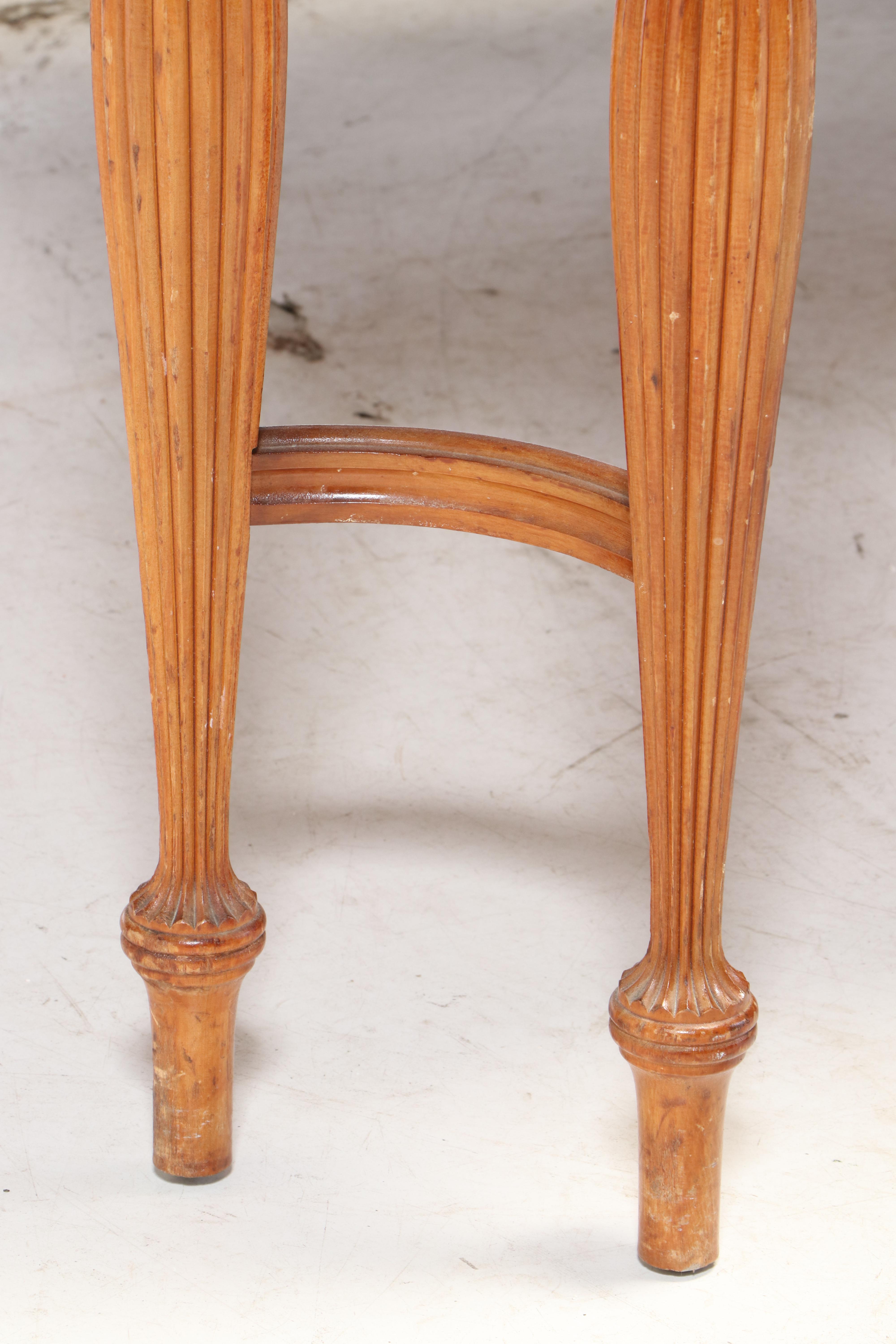 Jacobean Style Birch Expandable Dining Table, Mid to Late 20th Century