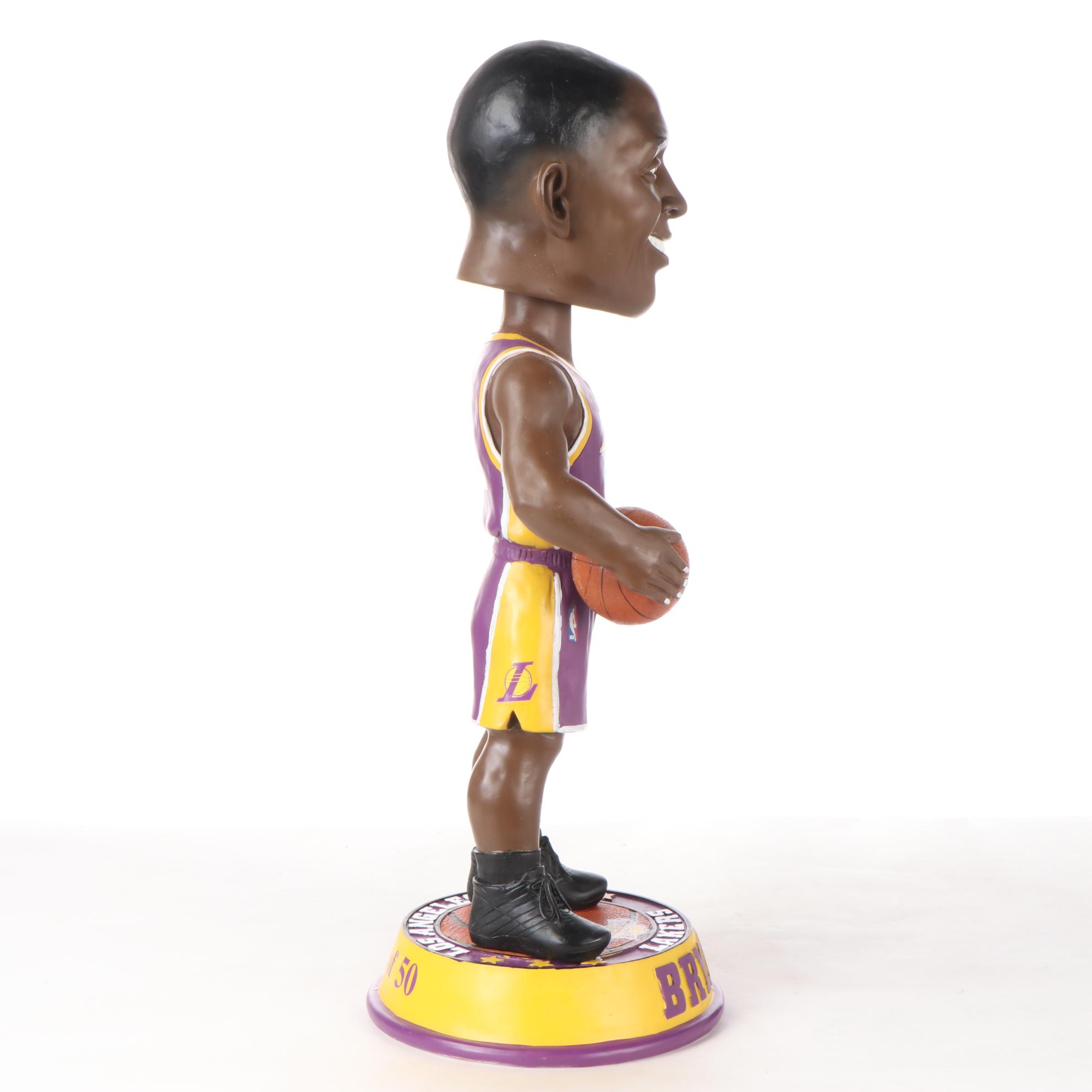 Rare Kobe Bryant #1 of 50 Los Angeles Lakers 3 Ft. Large NBA Bobblehead with Box