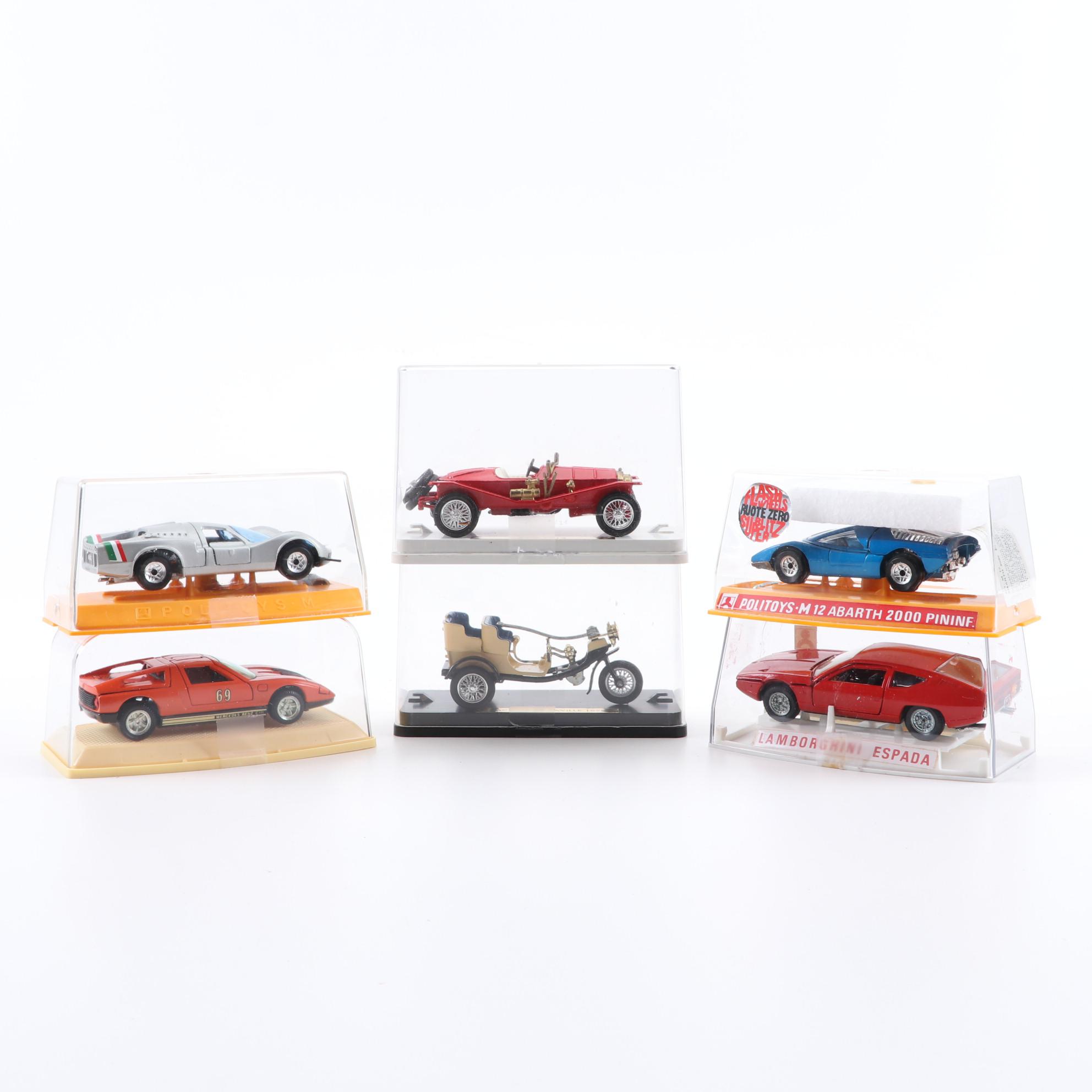 Rami, Pilen, Politoys Die Cast Vehicles Including LaCroix de LaVille and More