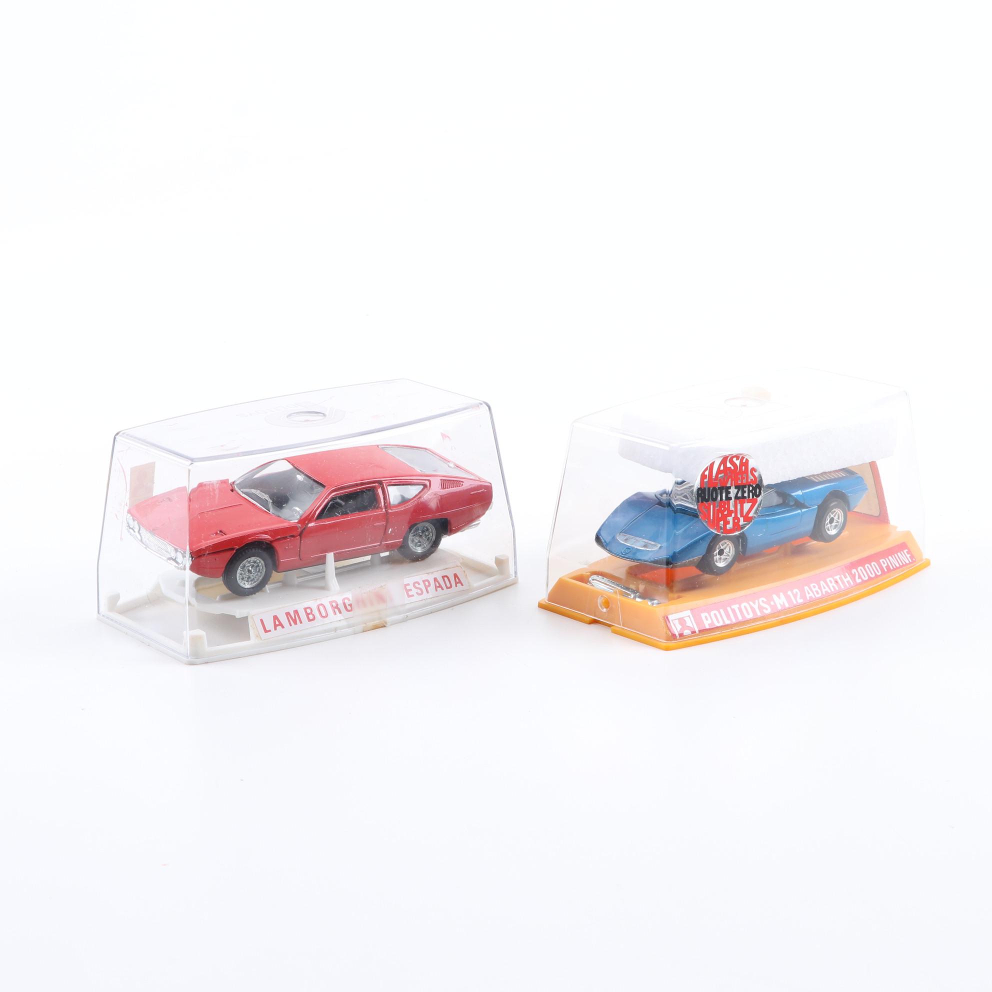 Rami, Pilen, Politoys Die Cast Vehicles Including LaCroix de LaVille and More