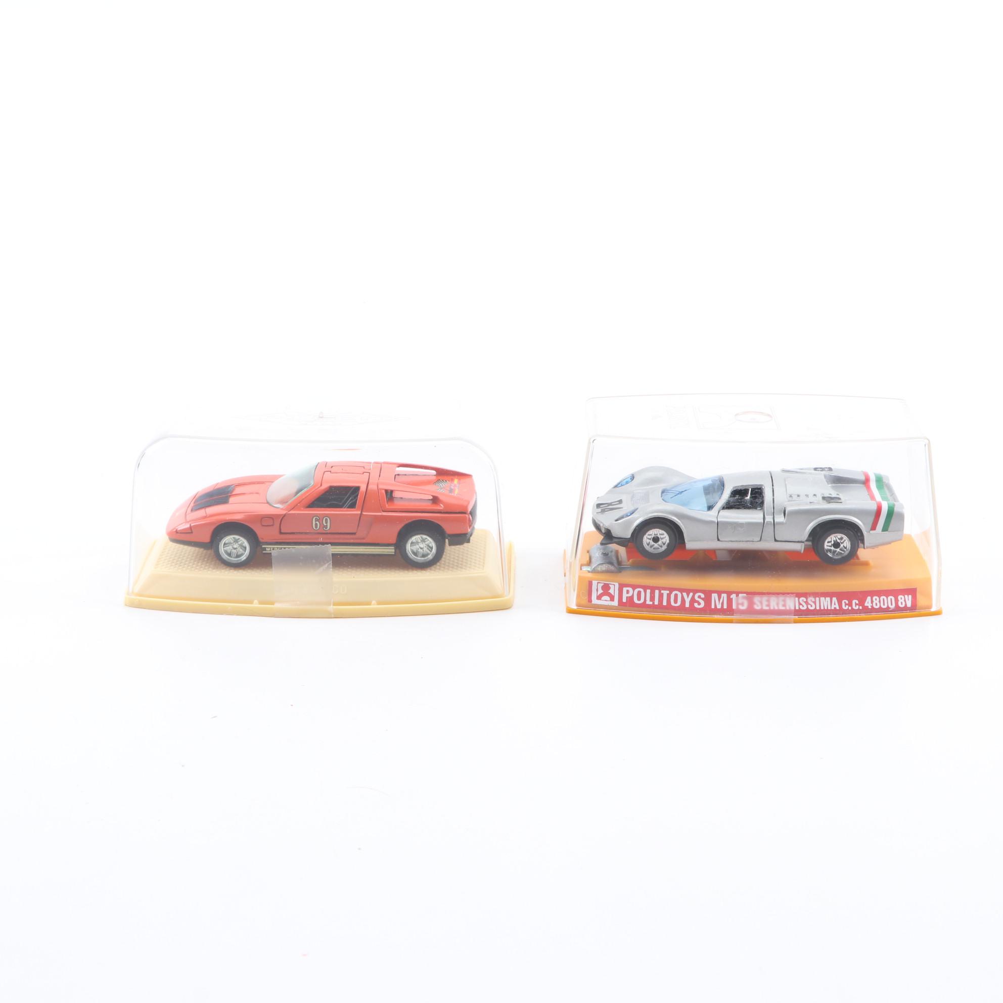 Rami, Pilen, Politoys Die Cast Vehicles Including LaCroix de LaVille and More