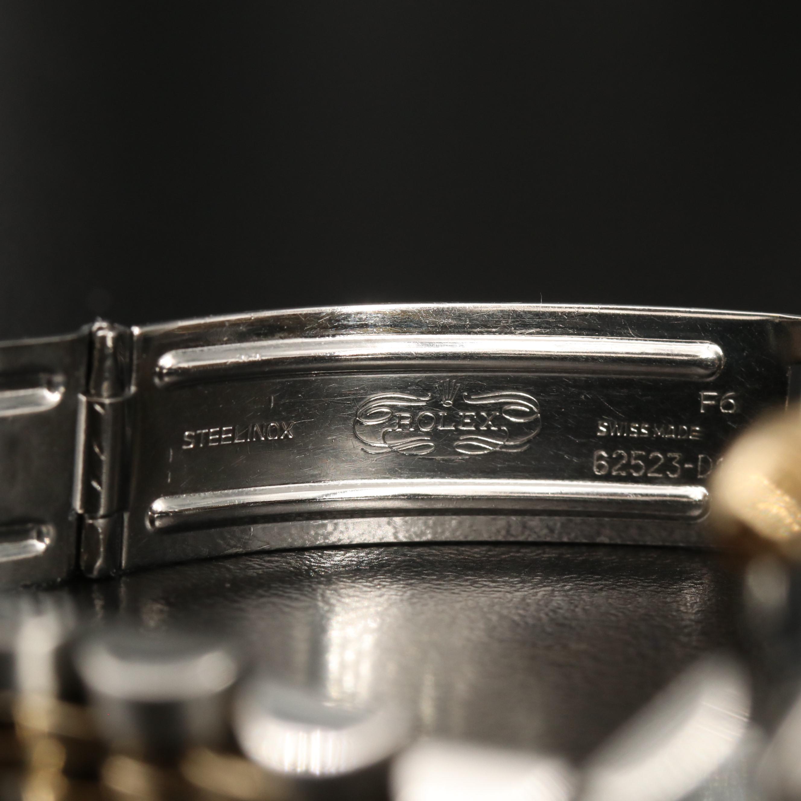 1981 Rolex "Date" 14K Gold and Stainless Steel Automatic Watch