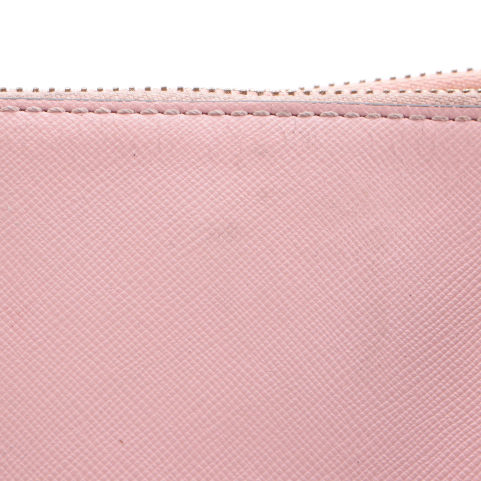 Tory Burch Pink and MICHAEL Michael Kors Burgundy Saffiano Leather Two-Way Bags