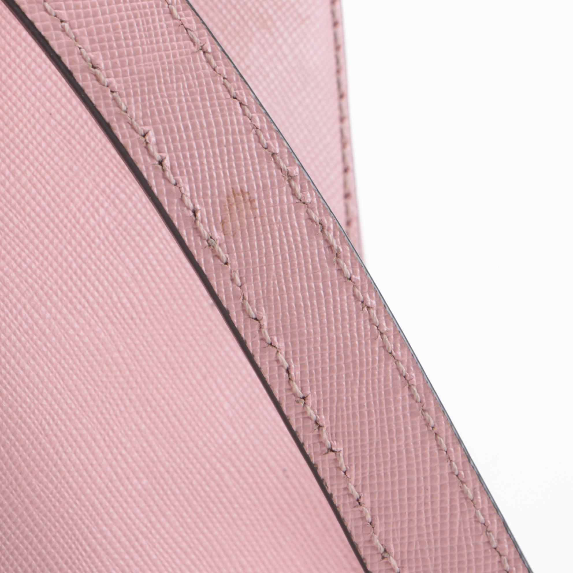 Tory Burch Pink and MICHAEL Michael Kors Burgundy Saffiano Leather Two-Way Bags