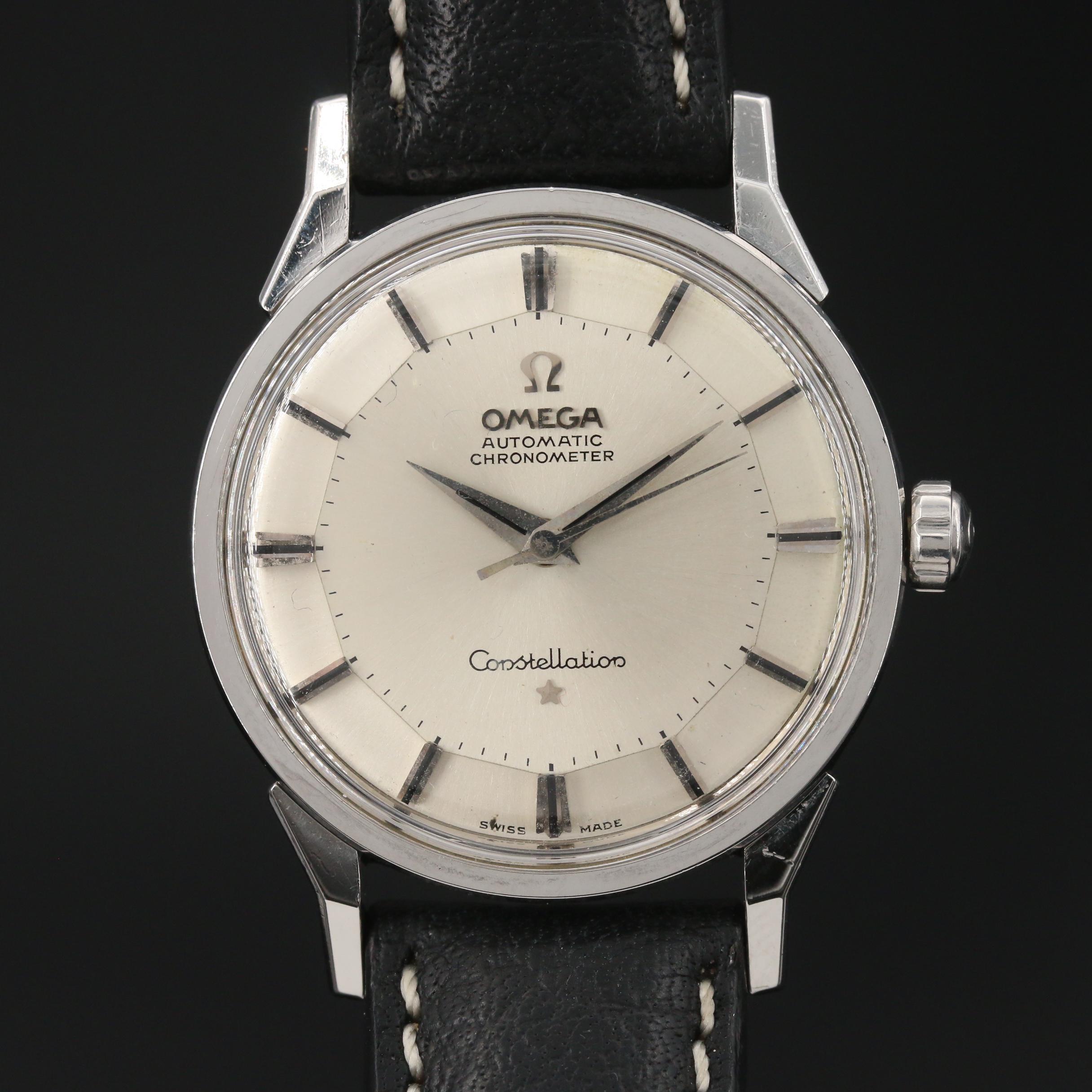 1962 Omega "Constellation" Stainless Steel Automatic Watch