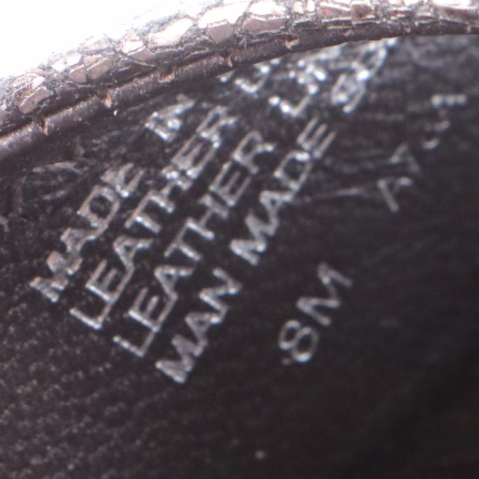 Tory Burch Leopard Print and Metallic Leather Wedges