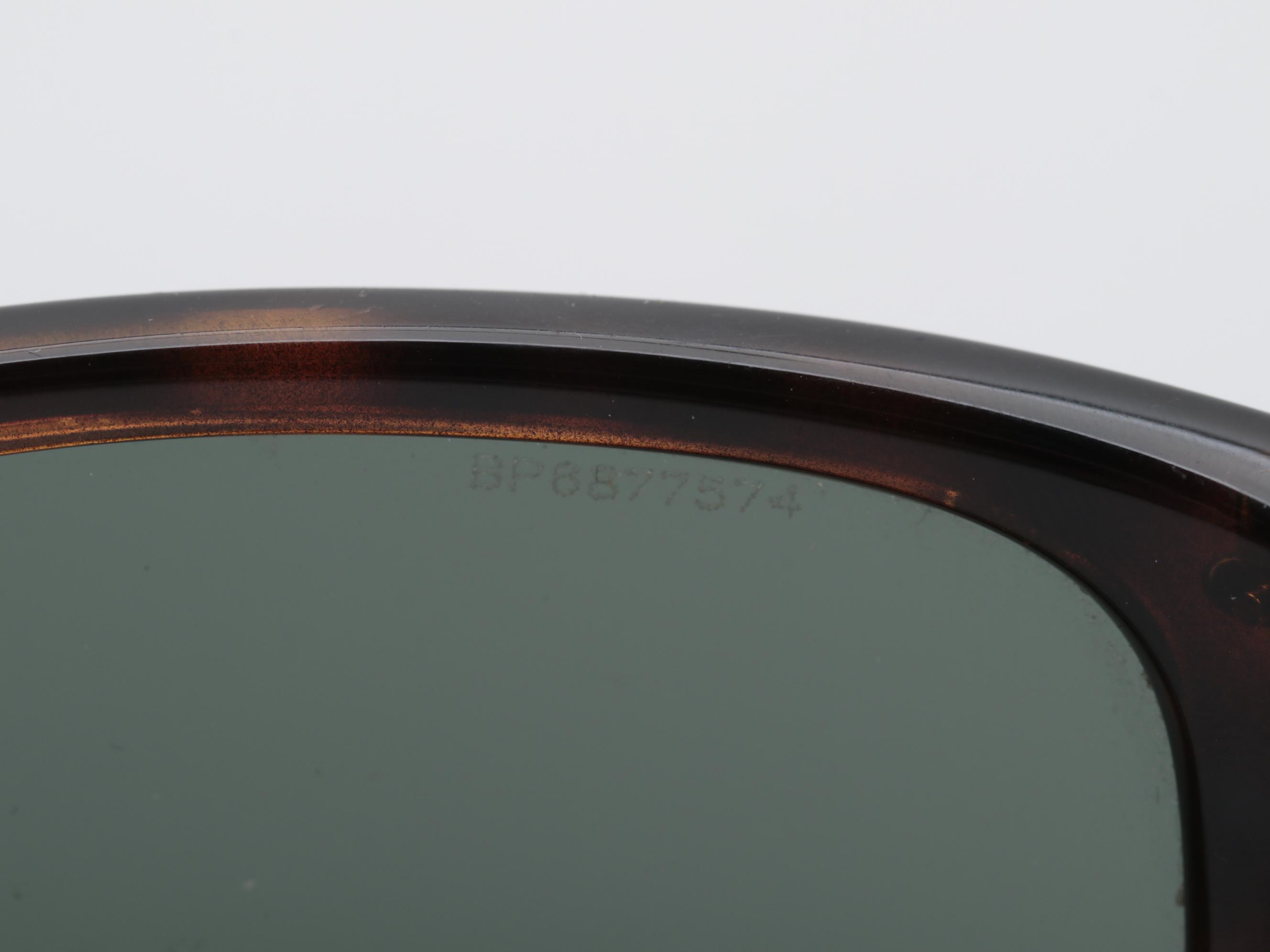 Men's Prada Tortoise Linea Rossa Sunglasses and Box