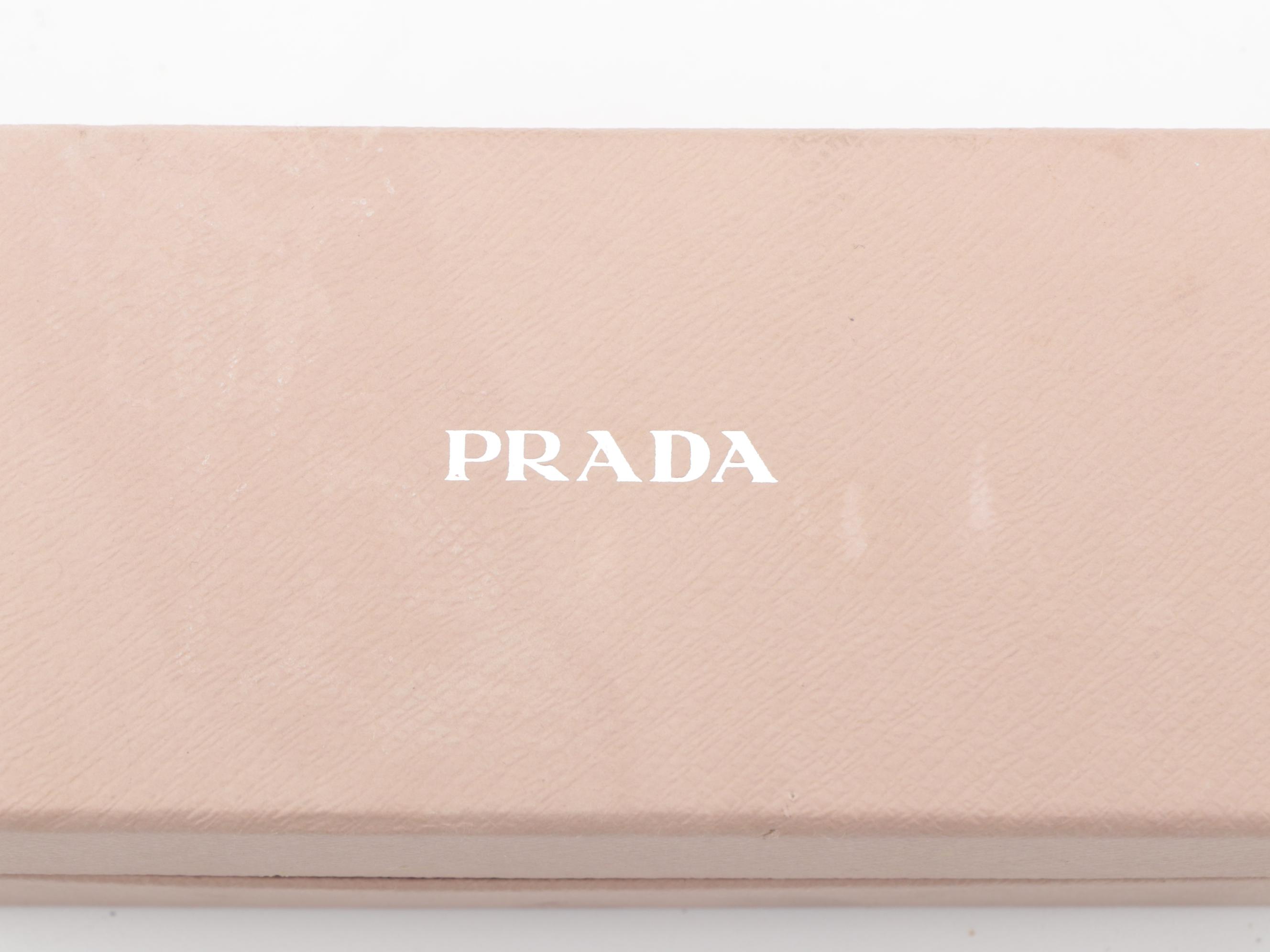 Men's Prada Tortoise Linea Rossa Sunglasses and Box