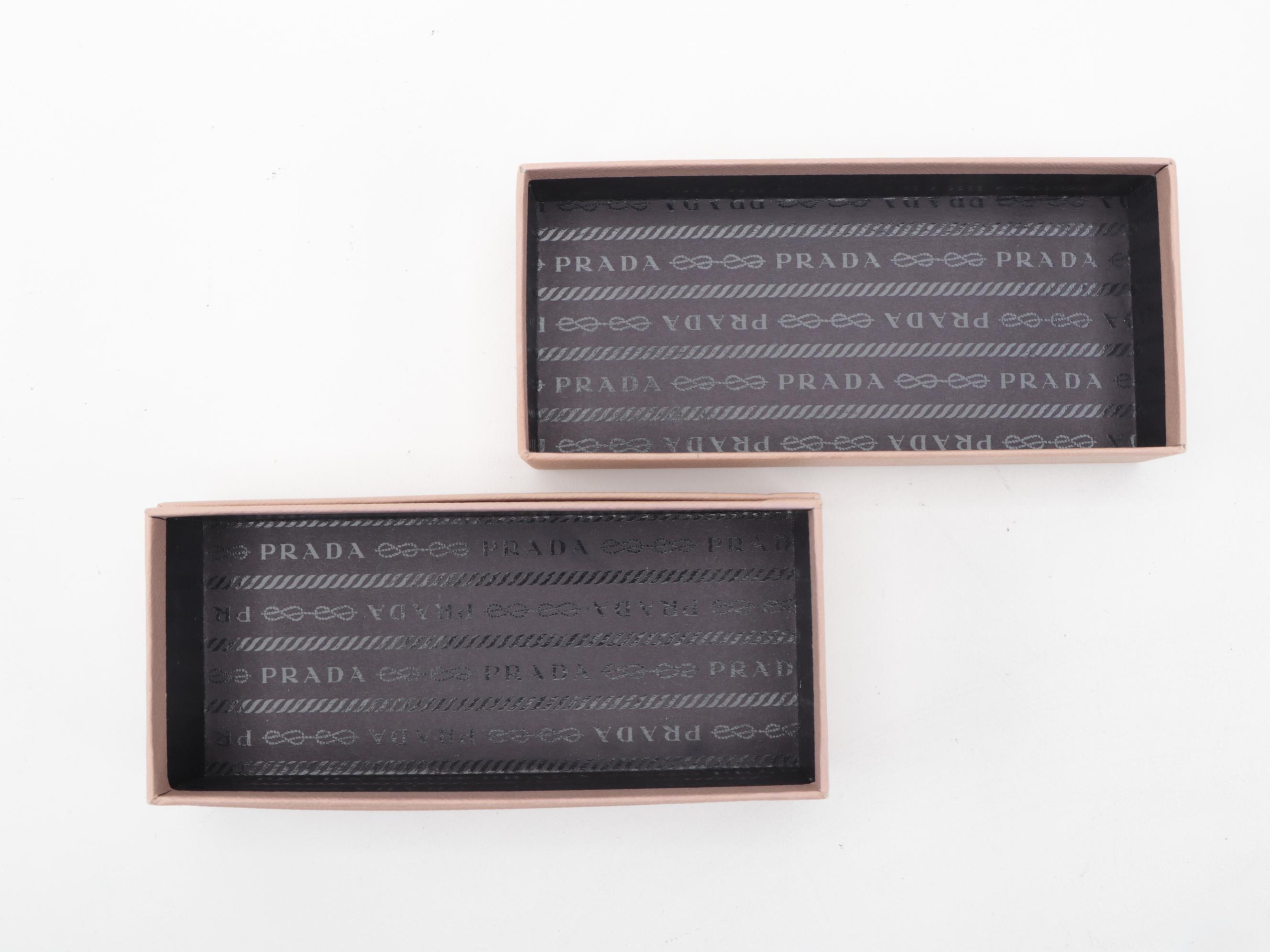 Men's Prada Tortoise Linea Rossa Sunglasses and Box