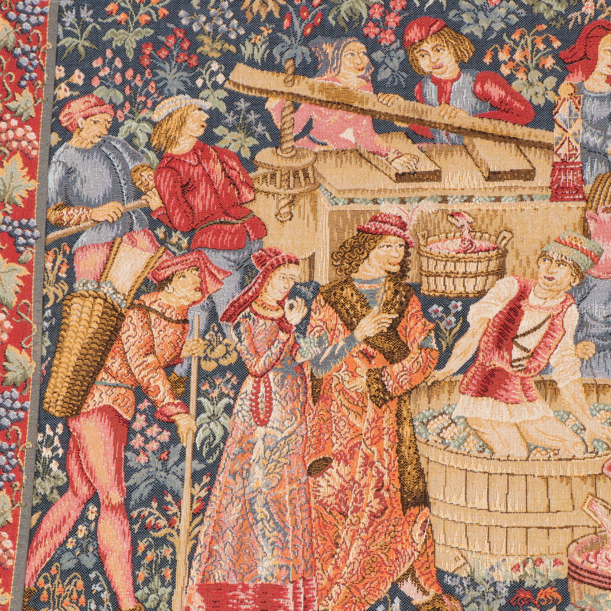 Goblys Flemish Renaissance Style Machine Woven Tapestry