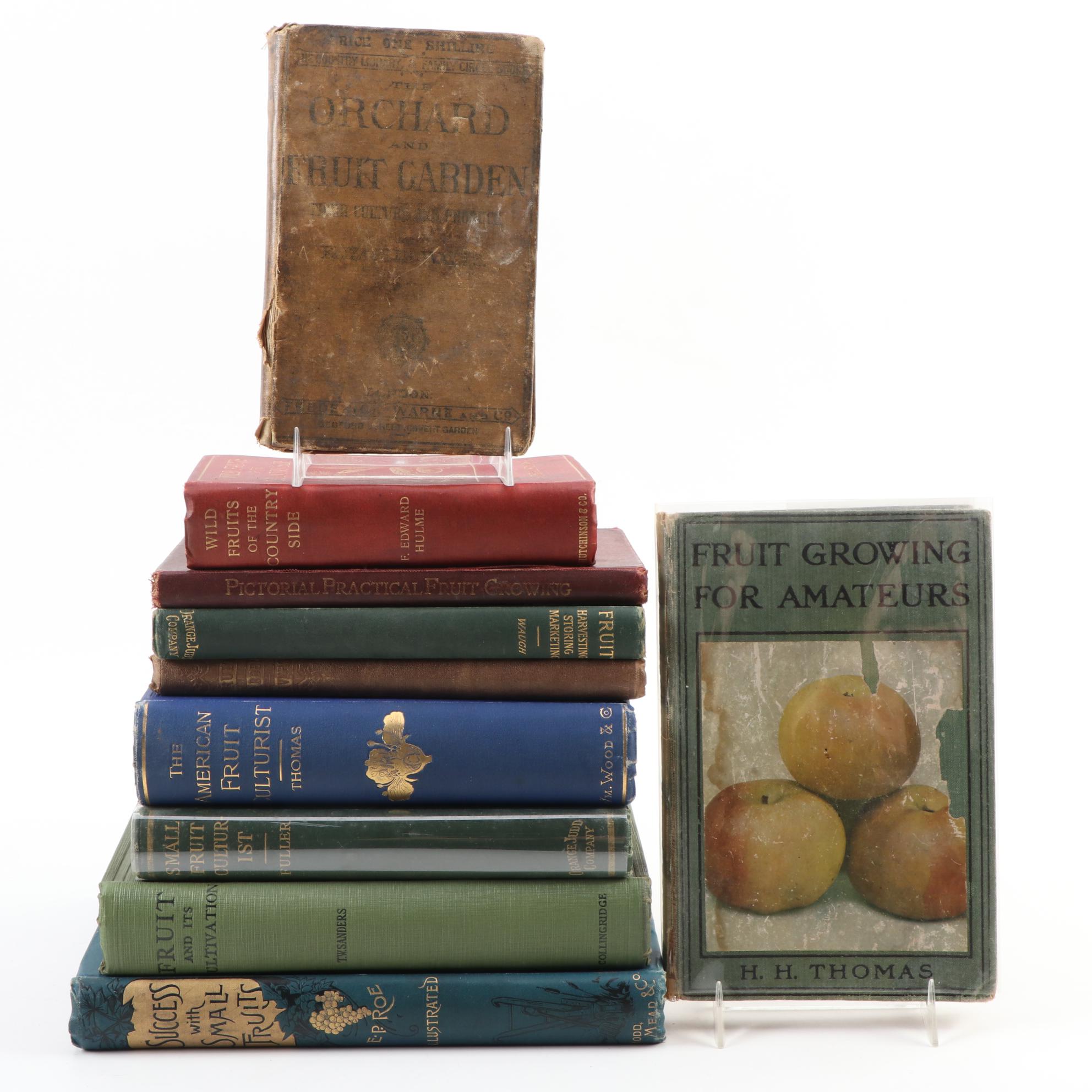 "Fruit Growing for Amateurs" by H. H. Thomas and More Cultivation Books