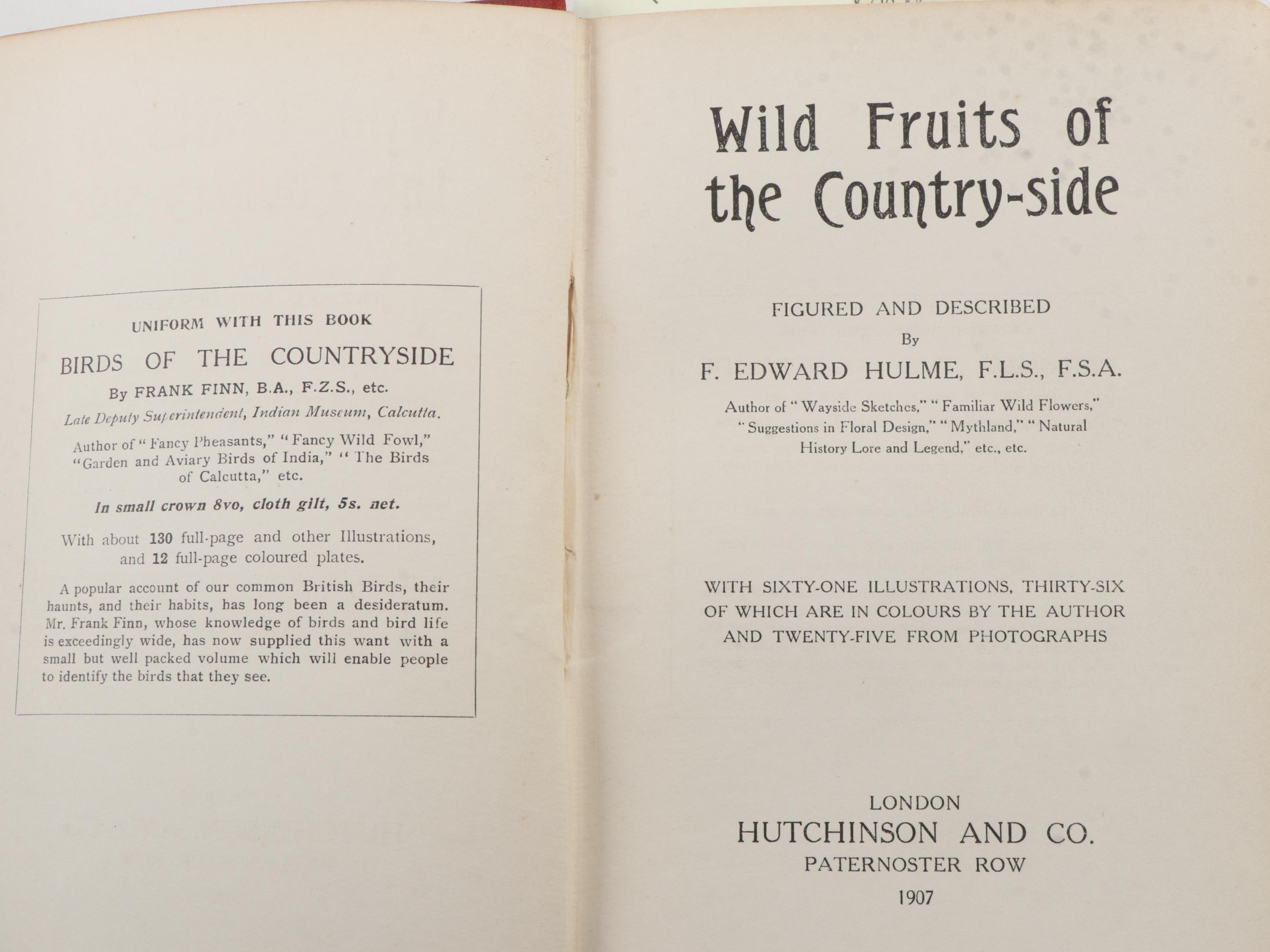 "Fruit Growing for Amateurs" by H. H. Thomas and More Cultivation Books