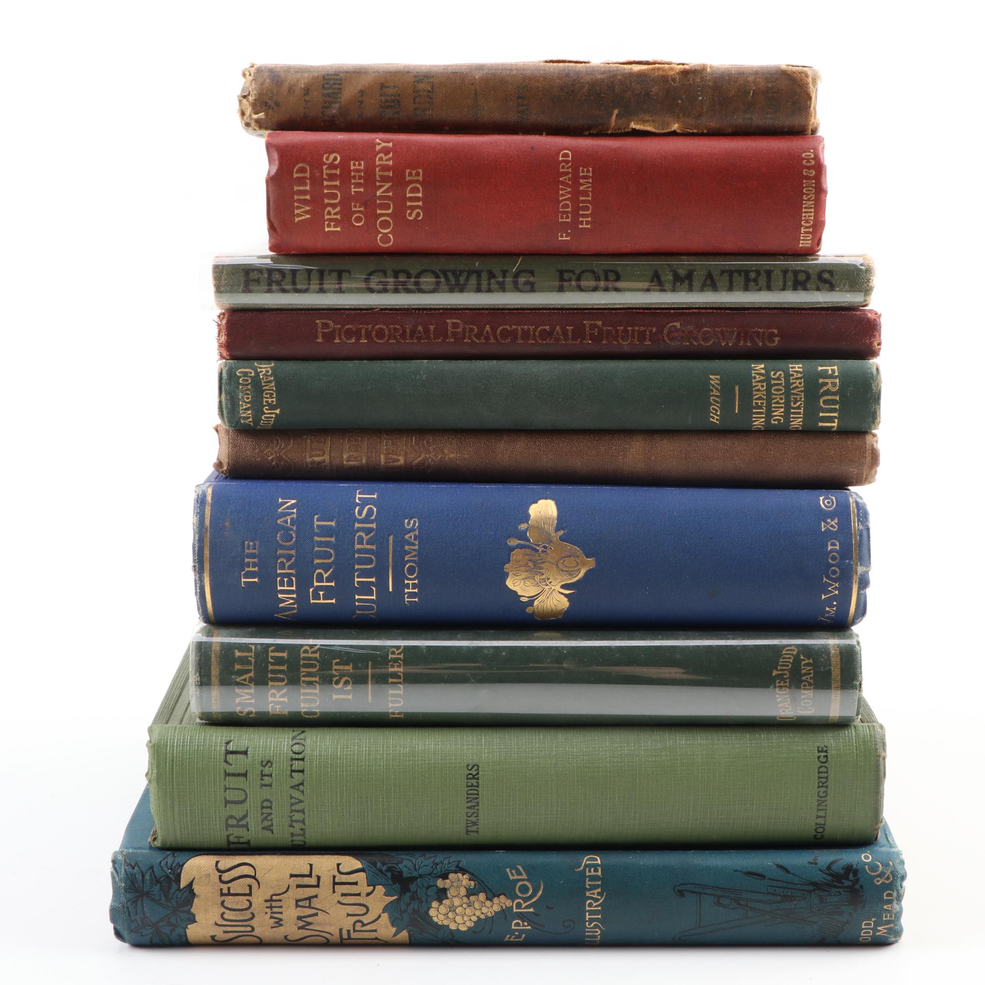 "Fruit Growing for Amateurs" by H. H. Thomas and More Cultivation Books