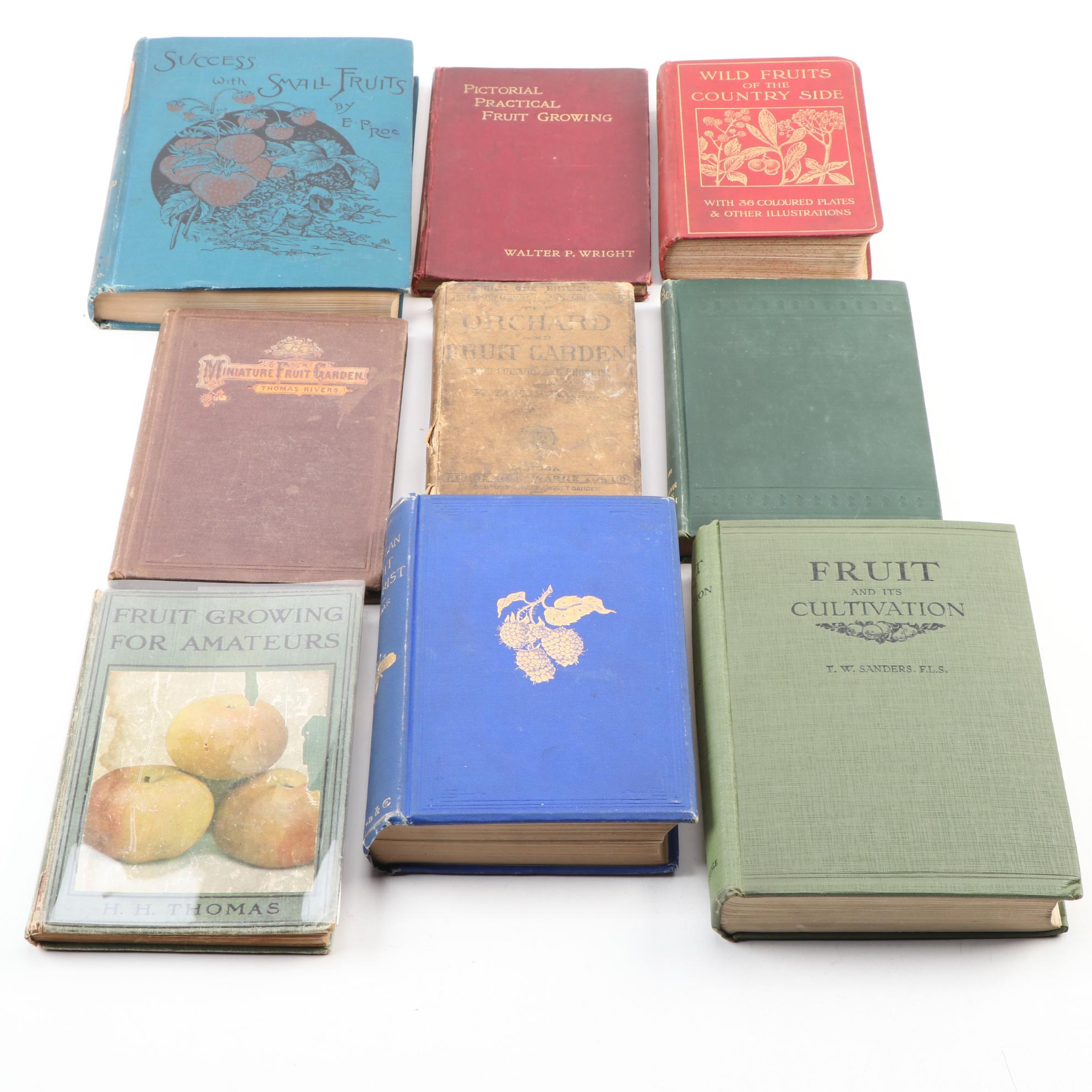 "Fruit Growing for Amateurs" by H. H. Thomas and More Cultivation Books
