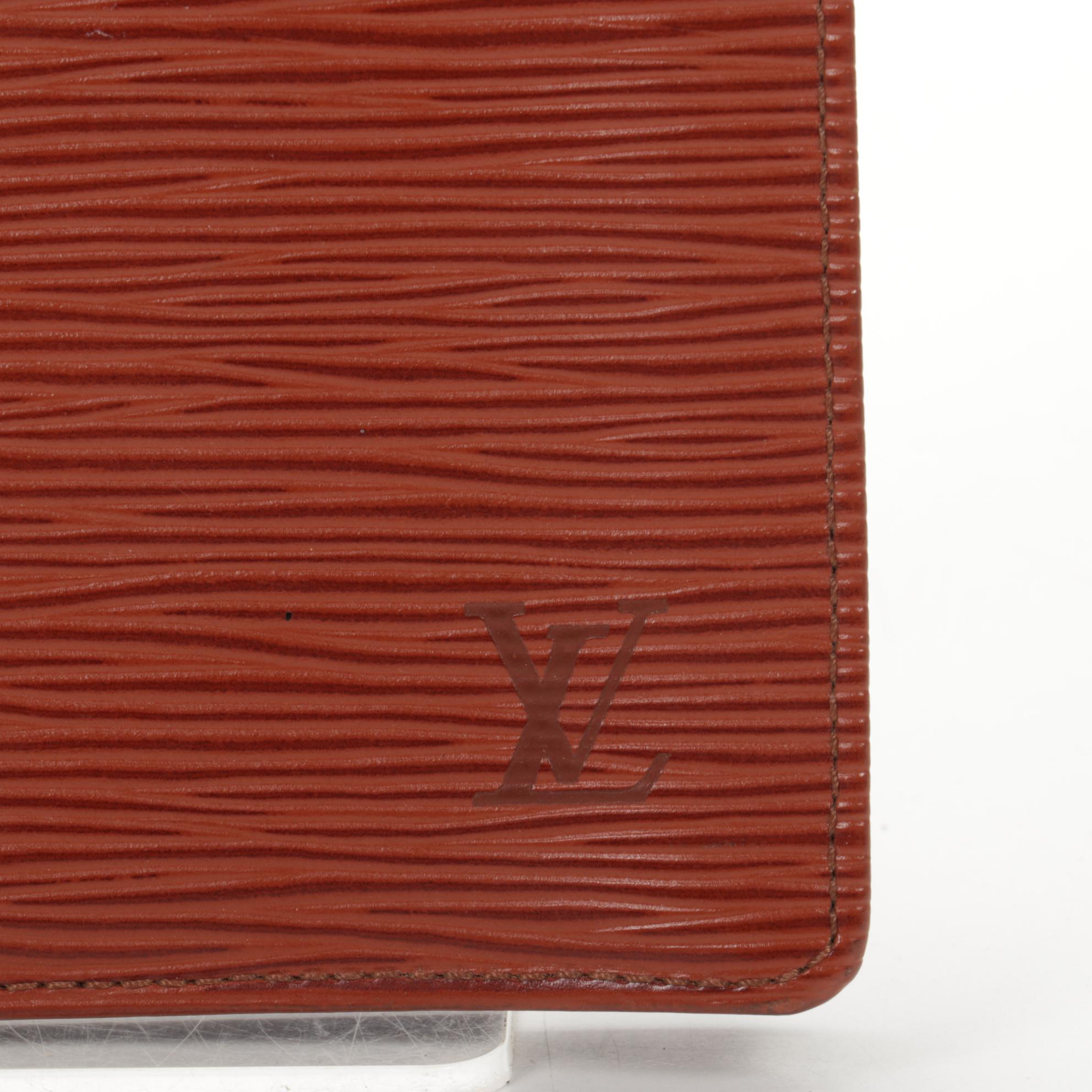 Louis Vuitton Long Bifold Wallet in Cipango Gold Epi Leather