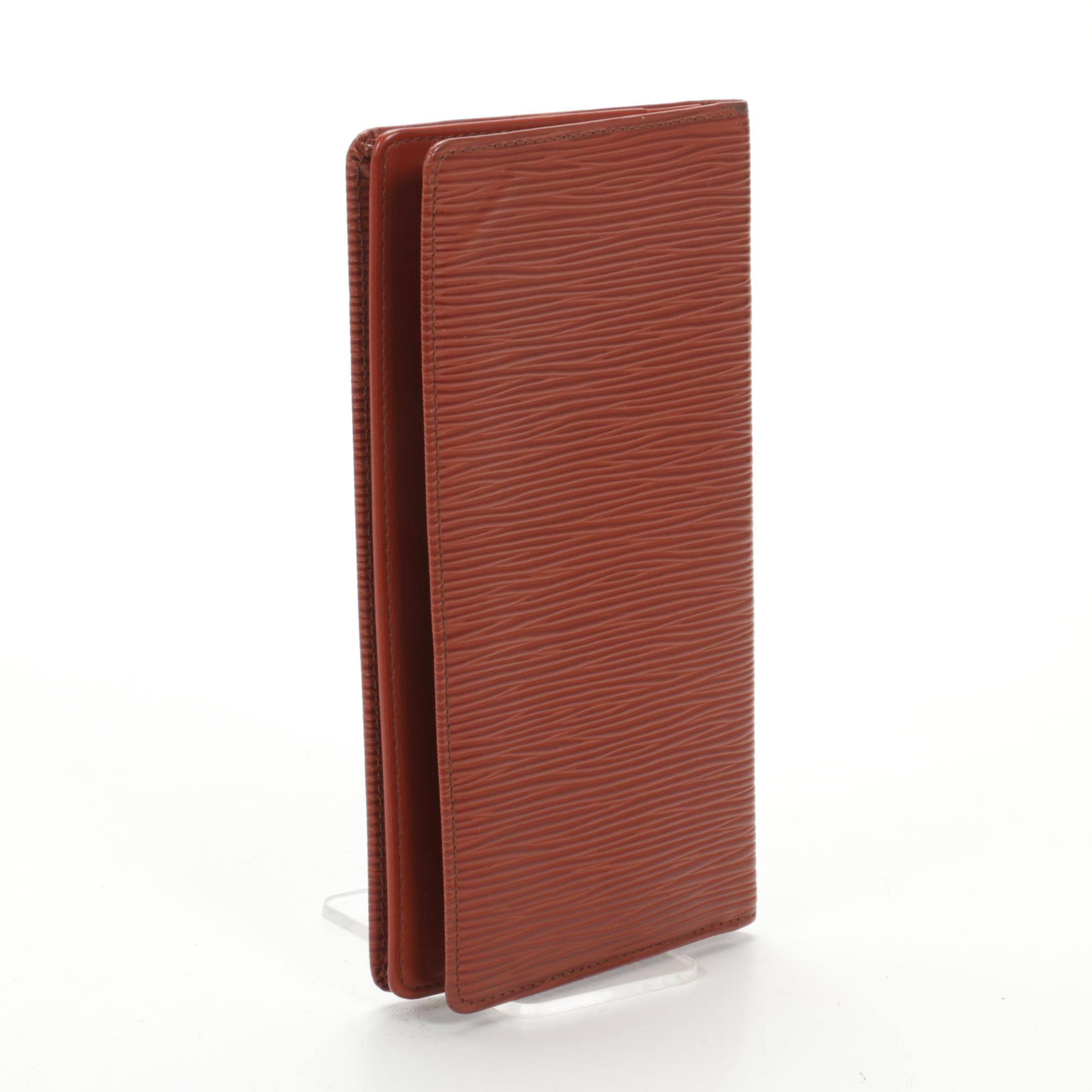 Louis Vuitton Long Bifold Wallet in Cipango Gold Epi Leather