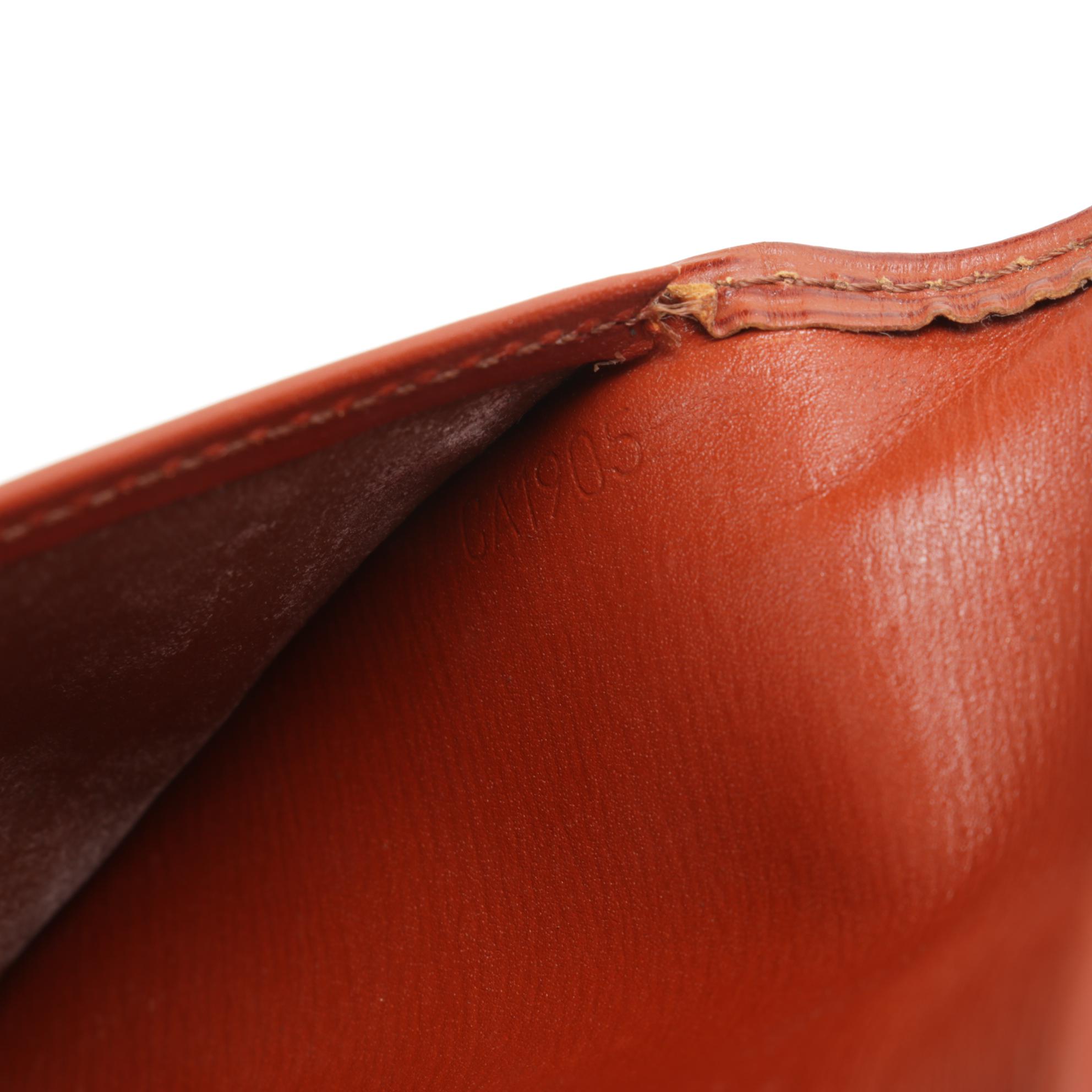 Louis Vuitton Long Bifold Wallet in Cipango Gold Epi Leather