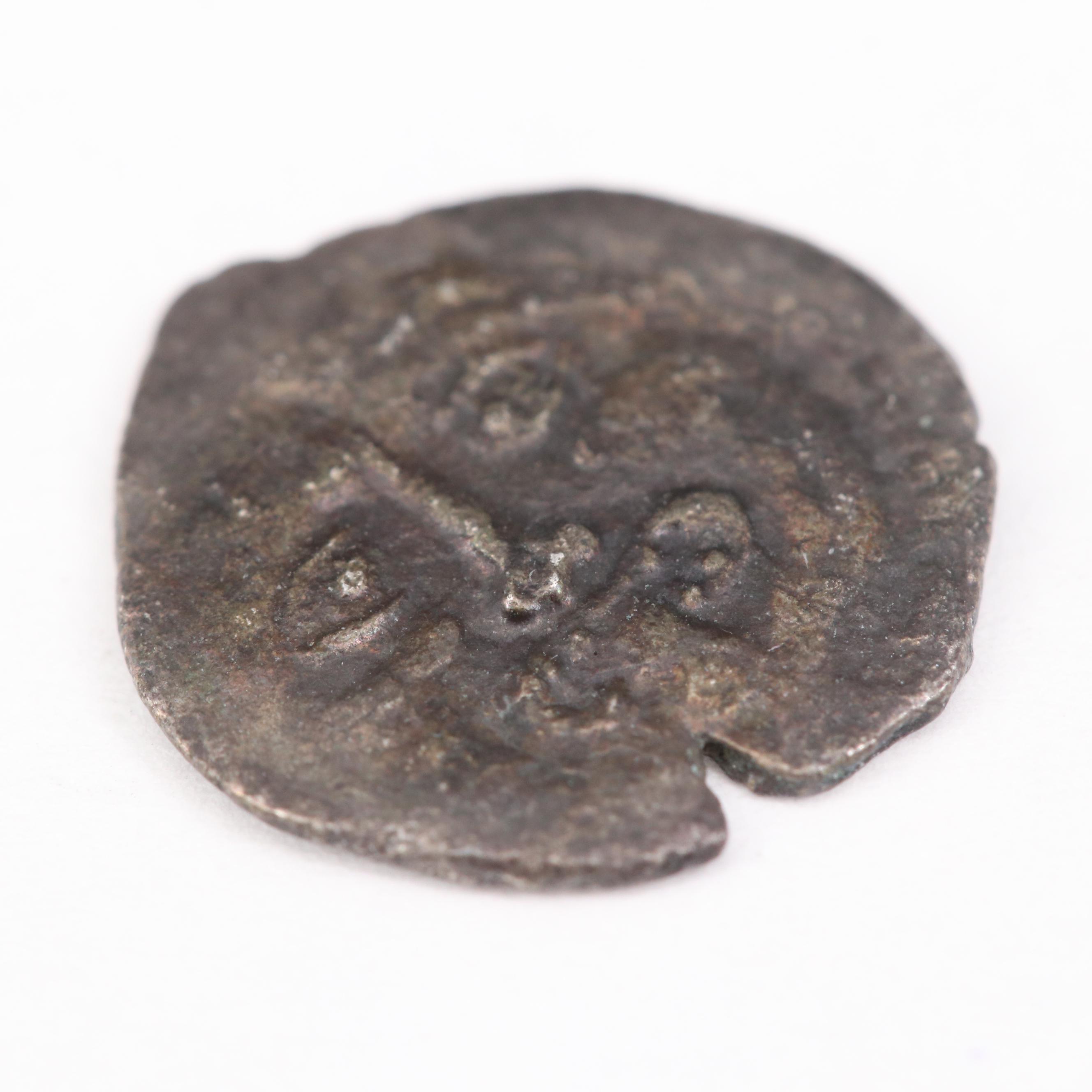 Ancient Motya in Sicily Billon Litra Coin, ca. 415 B.C.