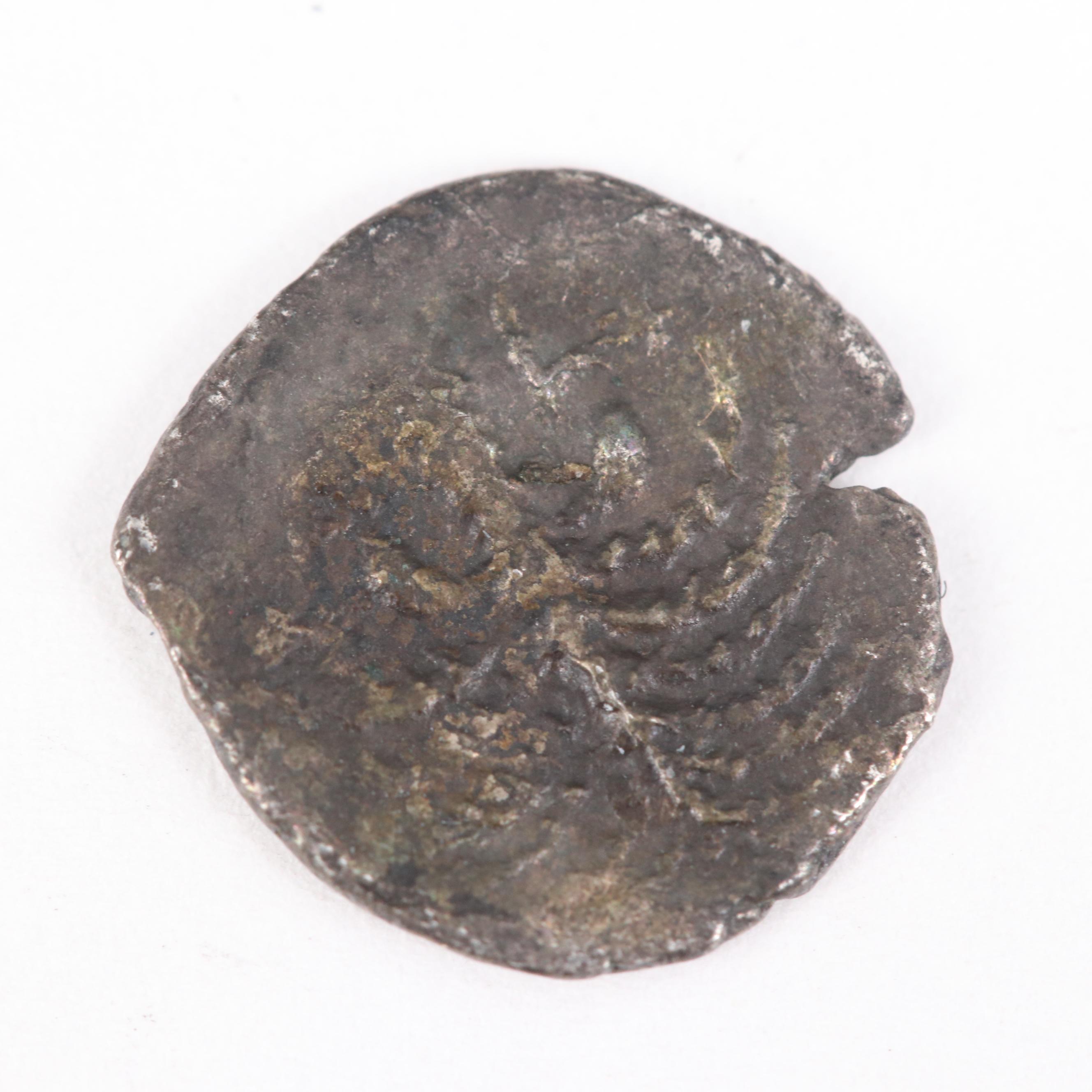 Ancient Motya in Sicily Billon Litra Coin, ca. 415 B.C.