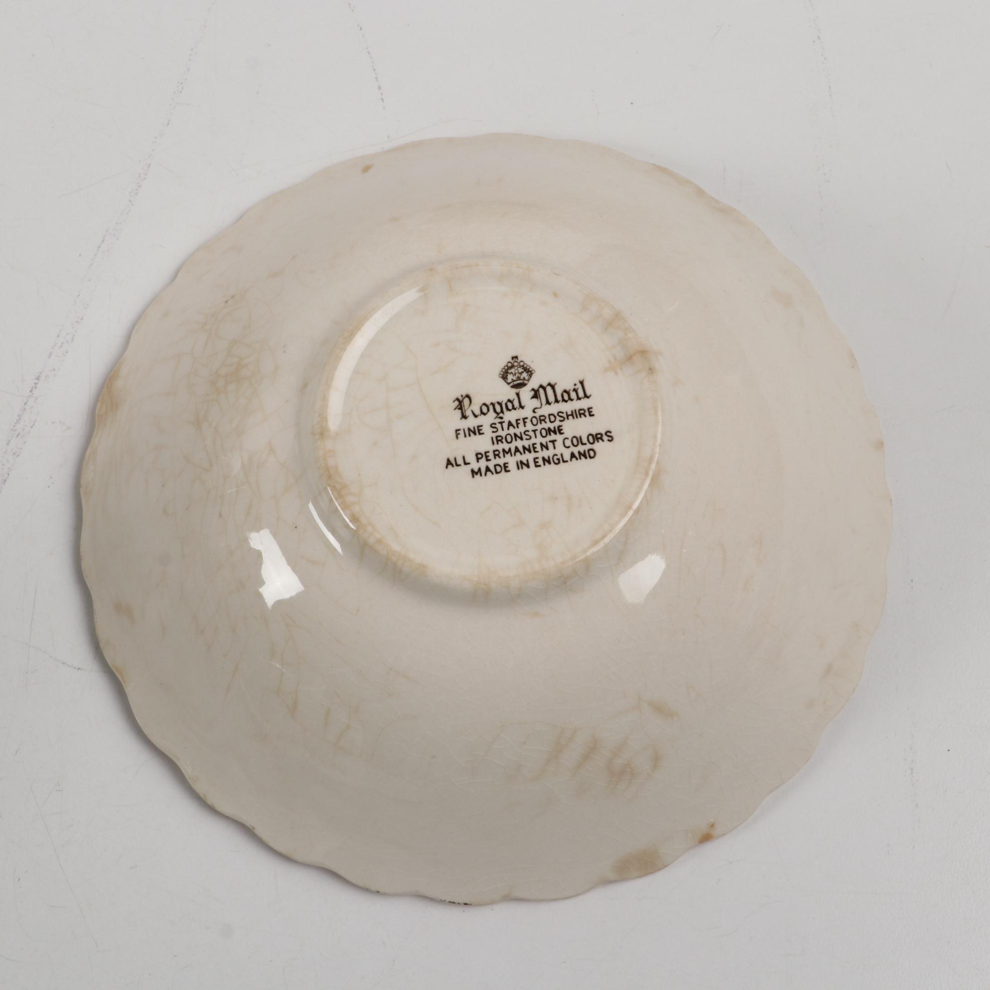 Myott Staffordshire "Royal Mail" Ironstone Dinnerware