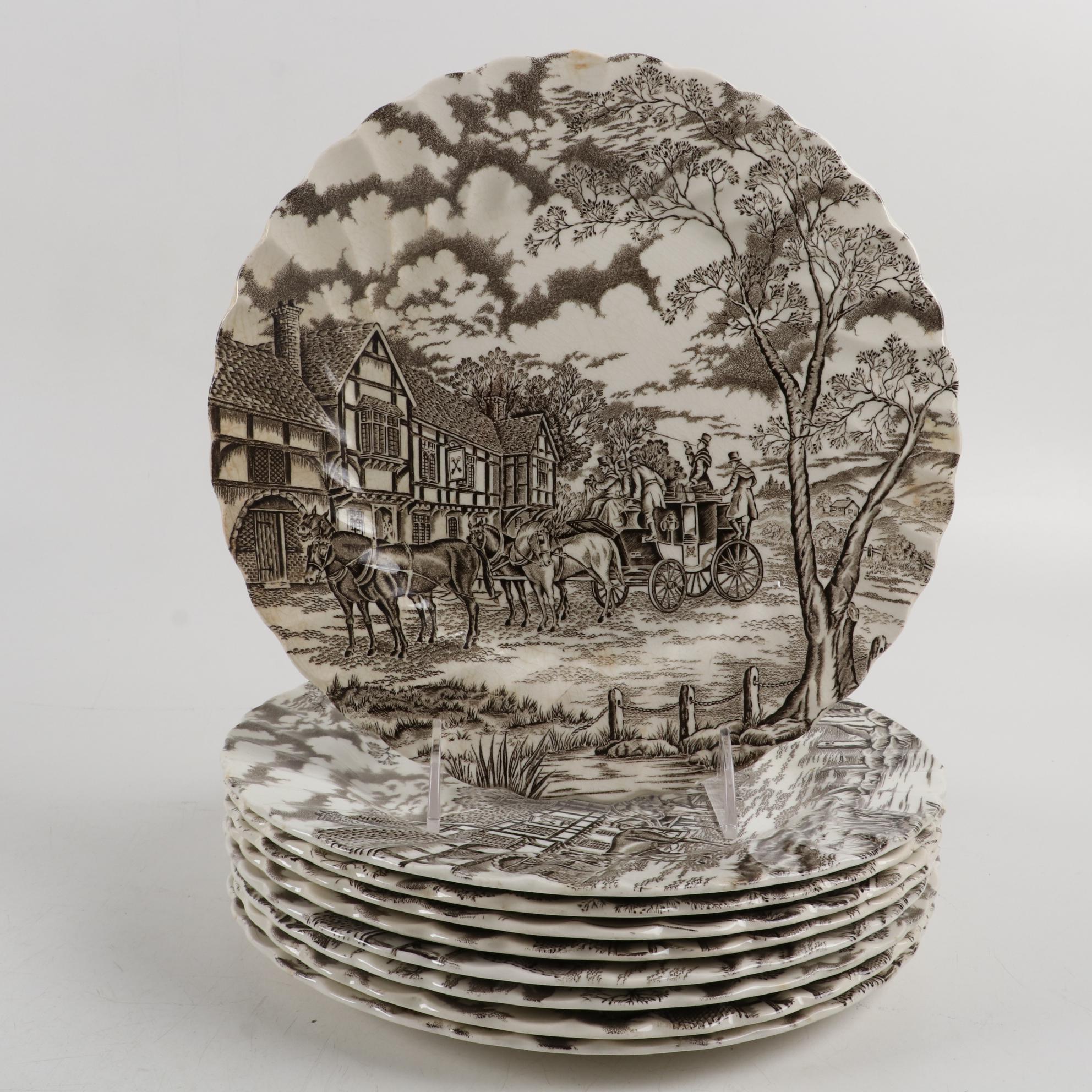 Myott Staffordshire "Royal Mail" Ironstone Dinnerware