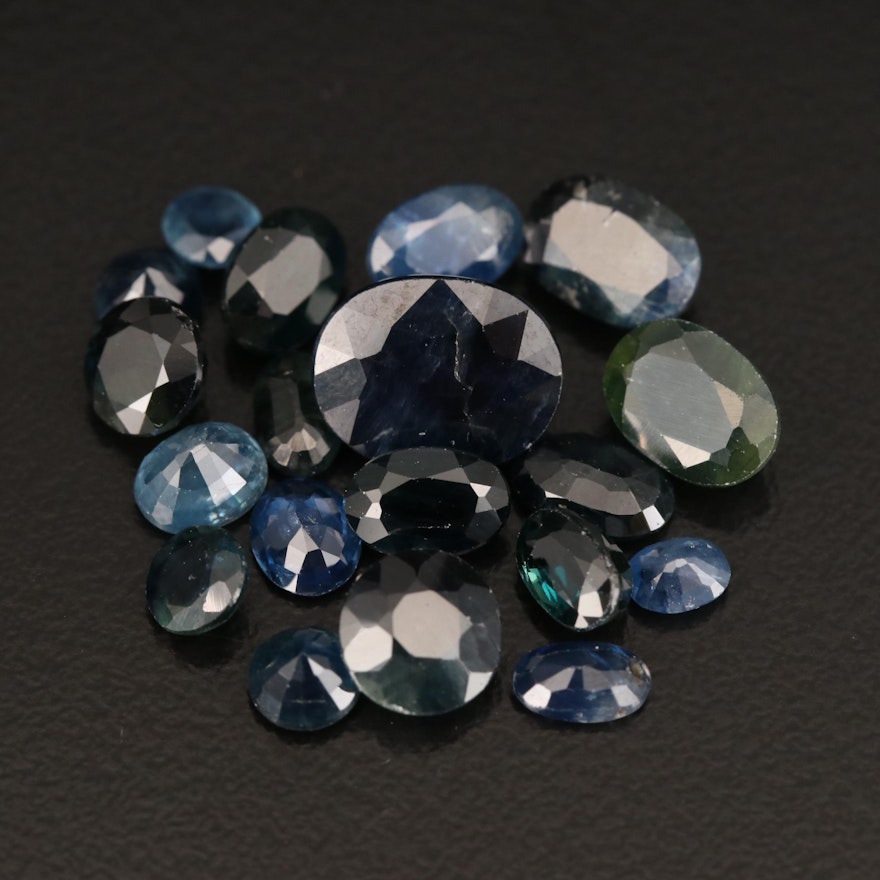 Loose 13.06 CTW Faceted Sapphire