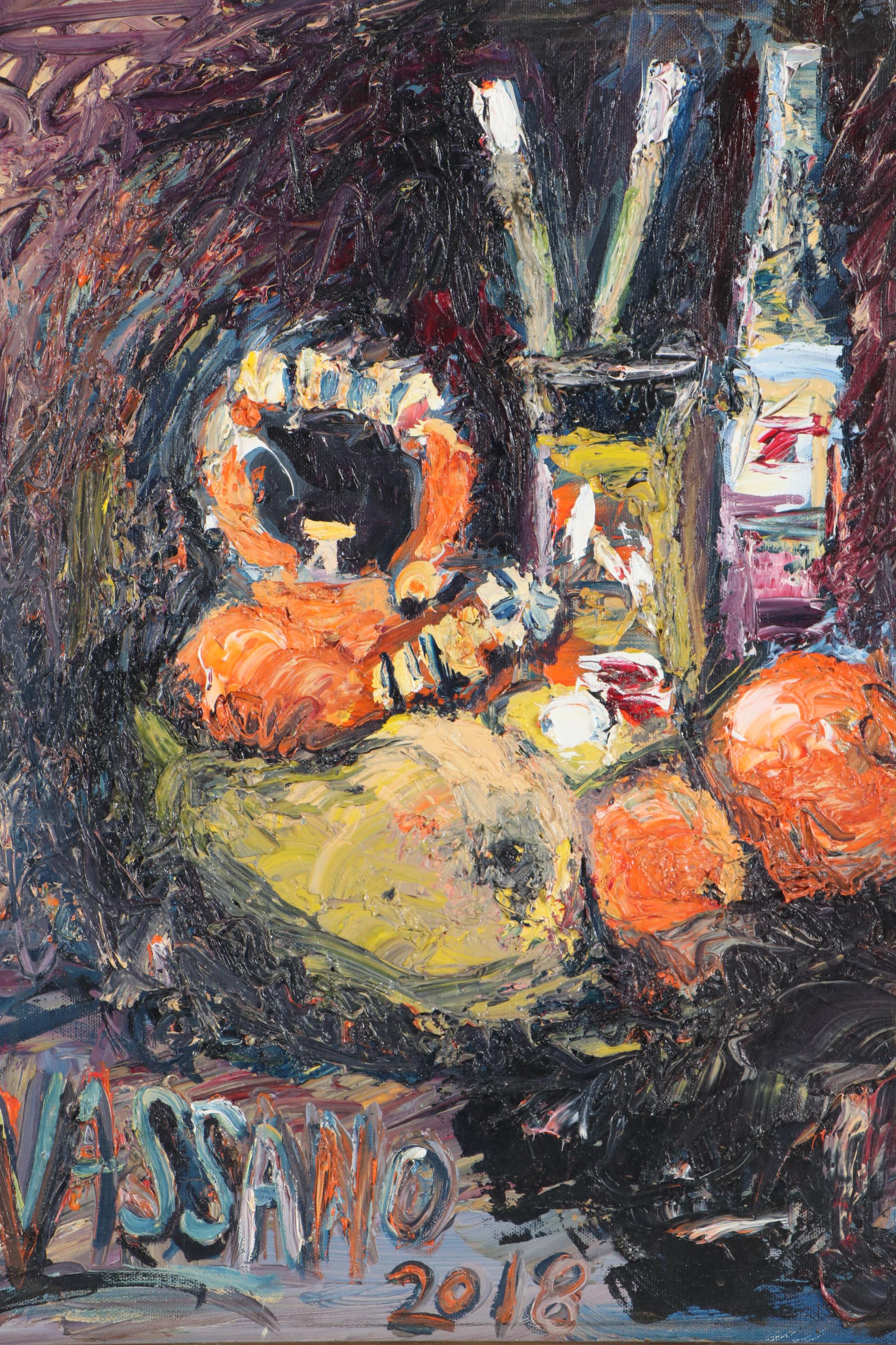 Steve Nassano Still Life Oil Painting, 2018