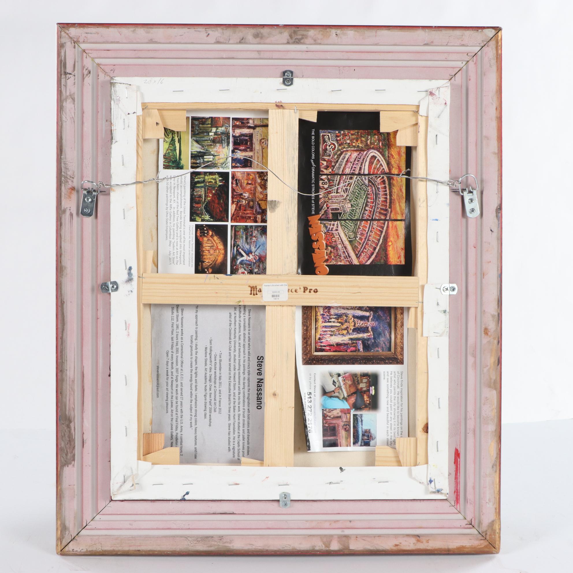 Steve Nassano Still Life Oil Painting, 2018