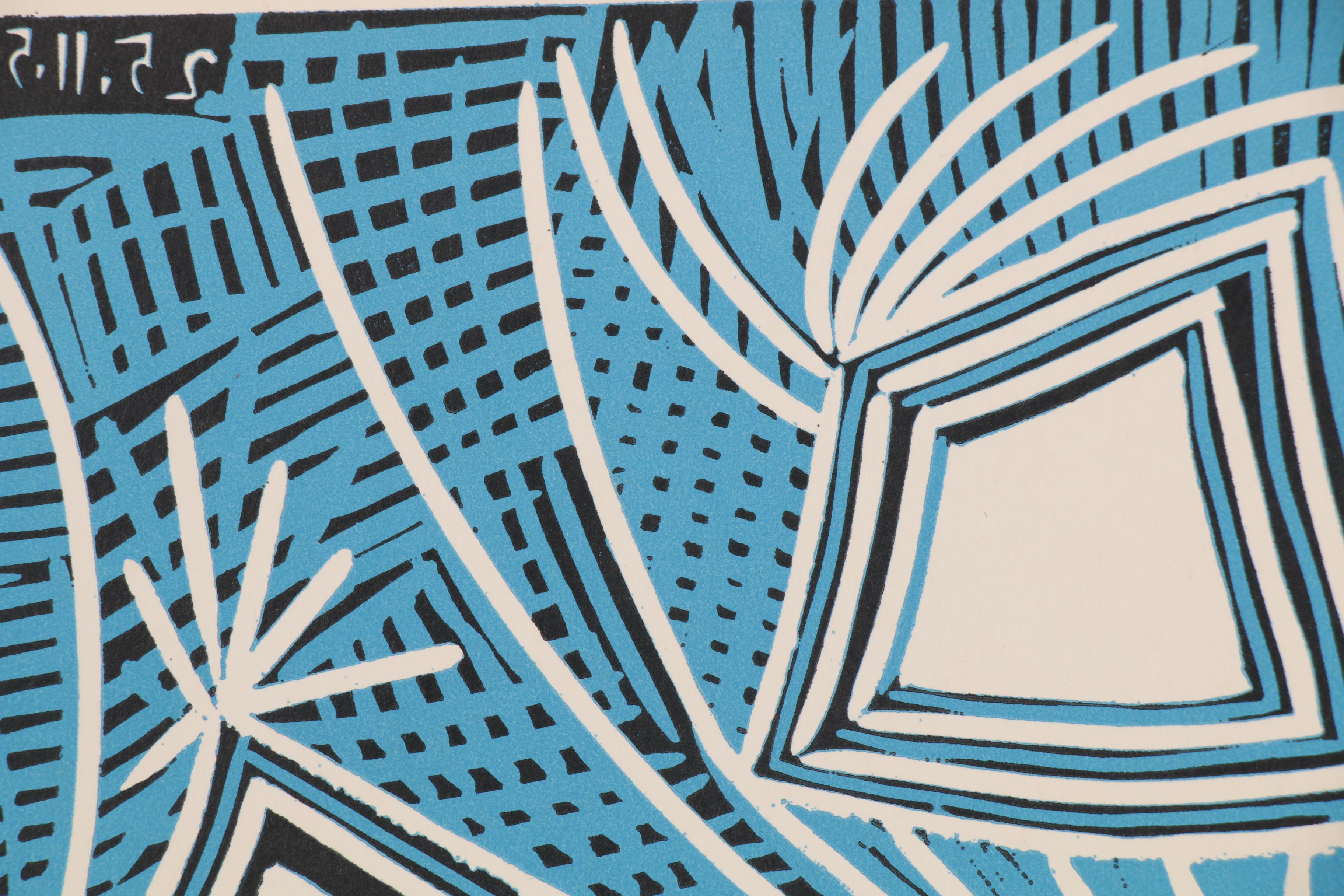 Pablo Picasso Linoleum Cuts from "Bacchanals, Women, Bulls & Bullfighters"