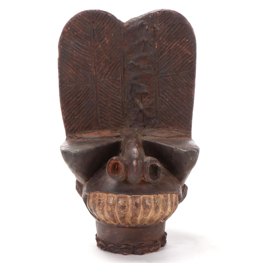 Bamileke "Night Society" Mask, Cameroon