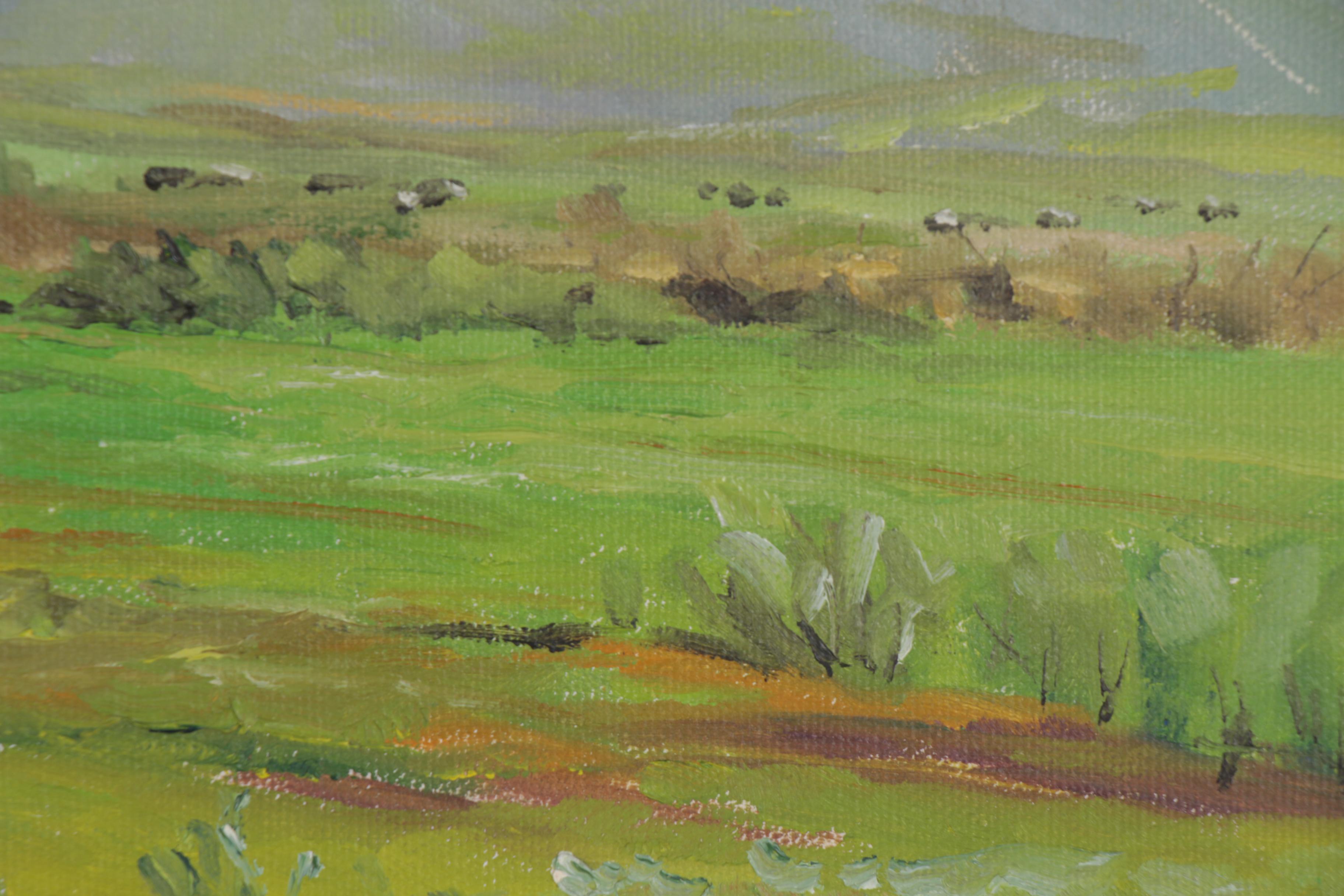 Sean McMills Oil Painting "View from San Pasqual Battlefield"