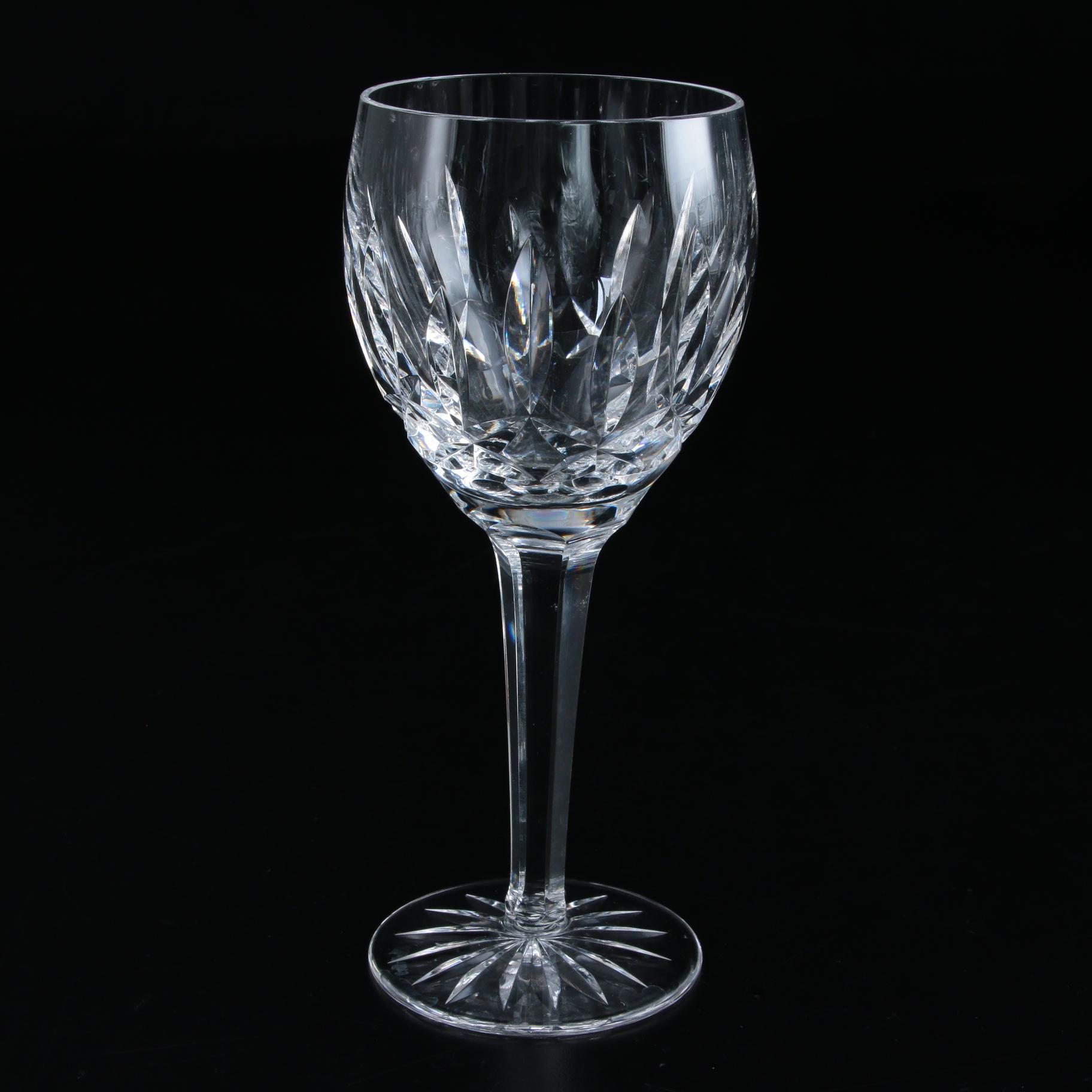 Waterford "Ballymore" Crystal Red Wine Glasses, 1992–2017