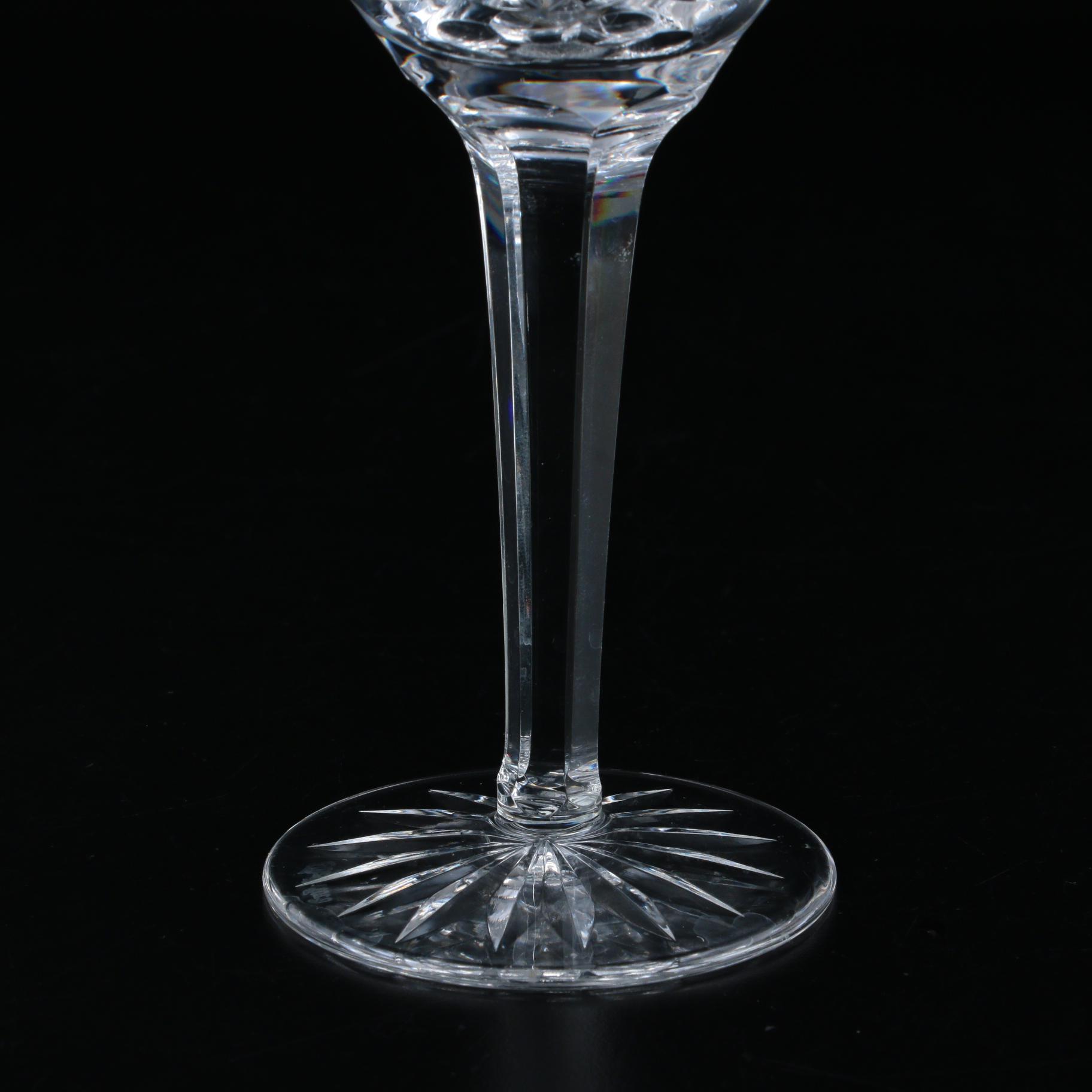 Waterford "Ballymore" Crystal Red Wine Glasses, 1992–2017