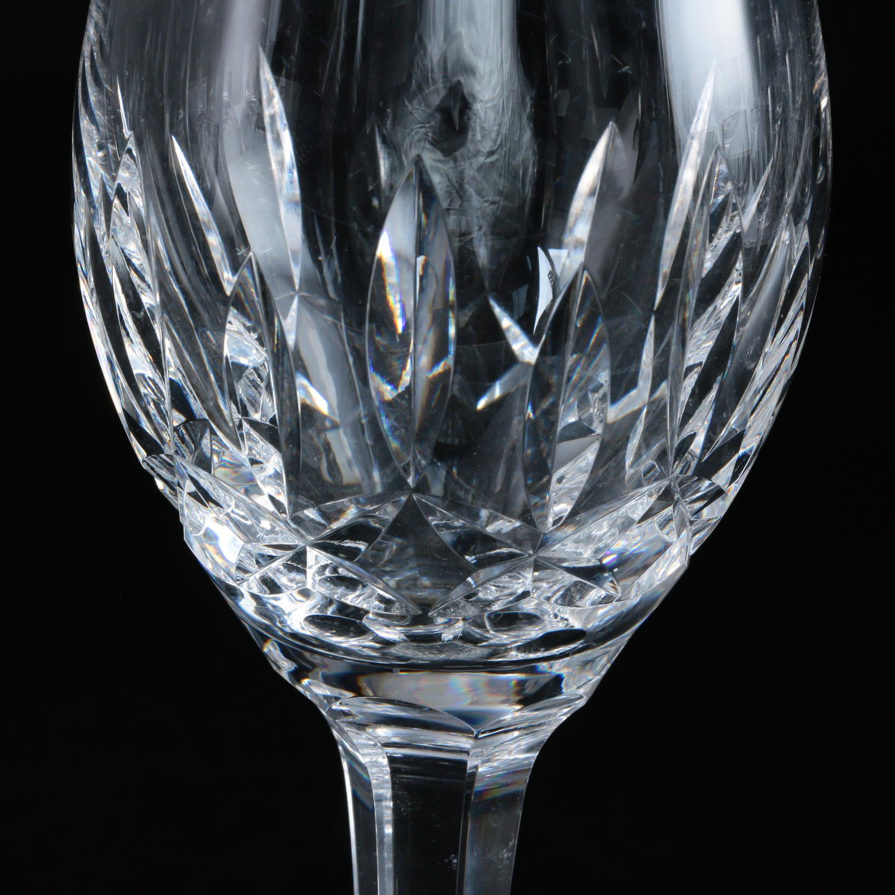 Waterford "Ballymore" Crystal Red Wine Glasses, 1992–2017