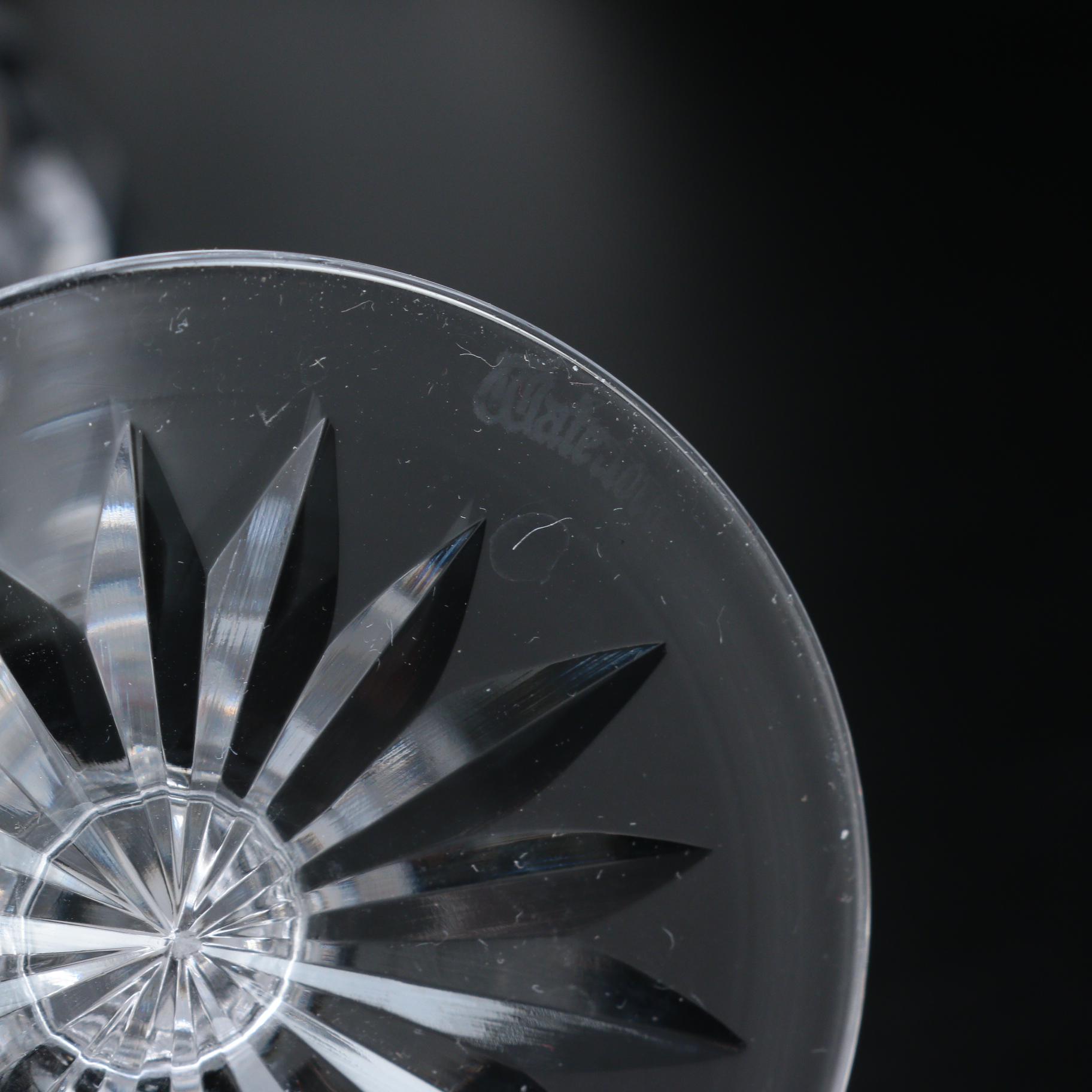 Waterford "Ballymore" Crystal Red Wine Glasses, 1992–2017