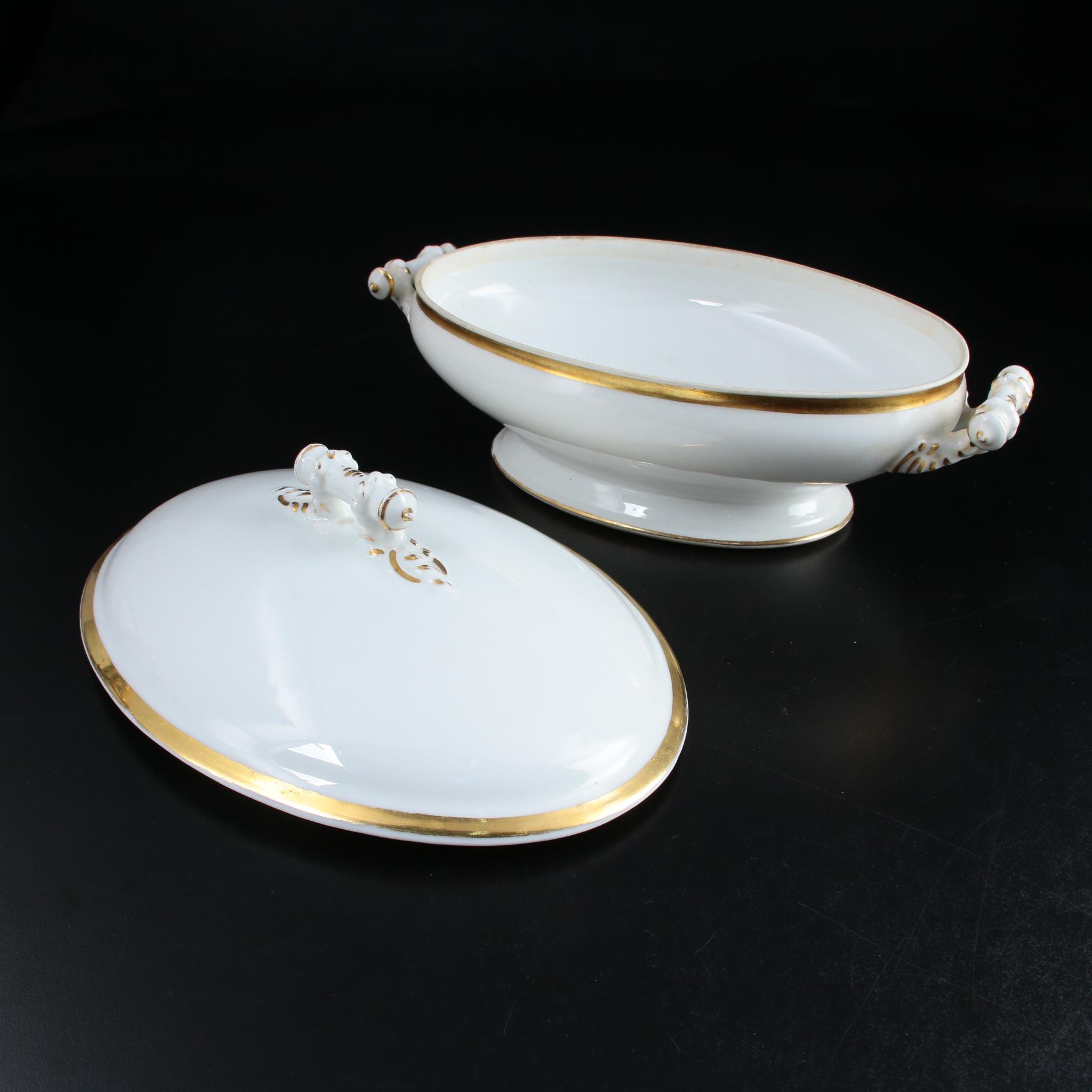 Haviland and Blakeman and Henderson Limoges Covered Serving Bowls