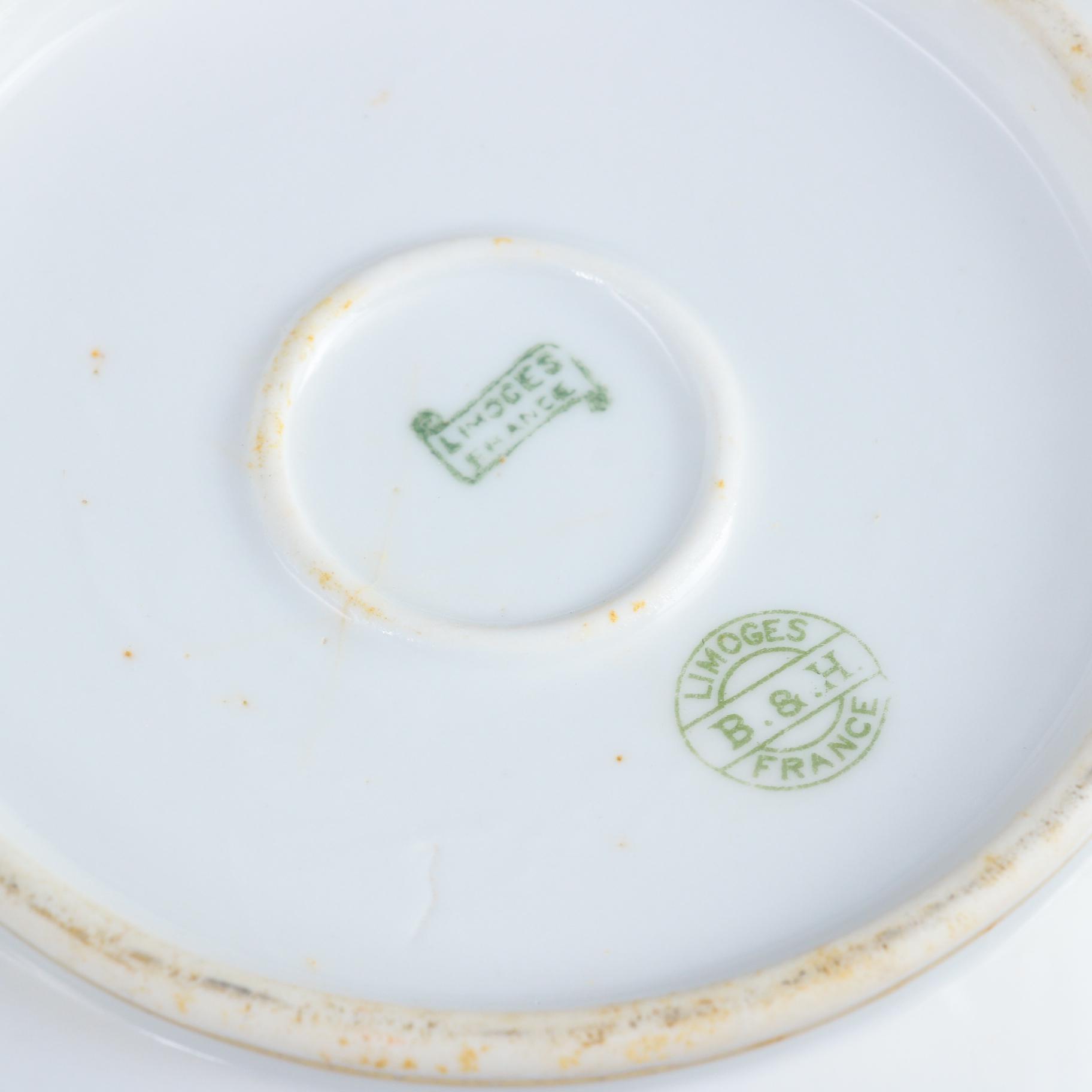 Haviland and Blakeman and Henderson Limoges Covered Serving Bowls