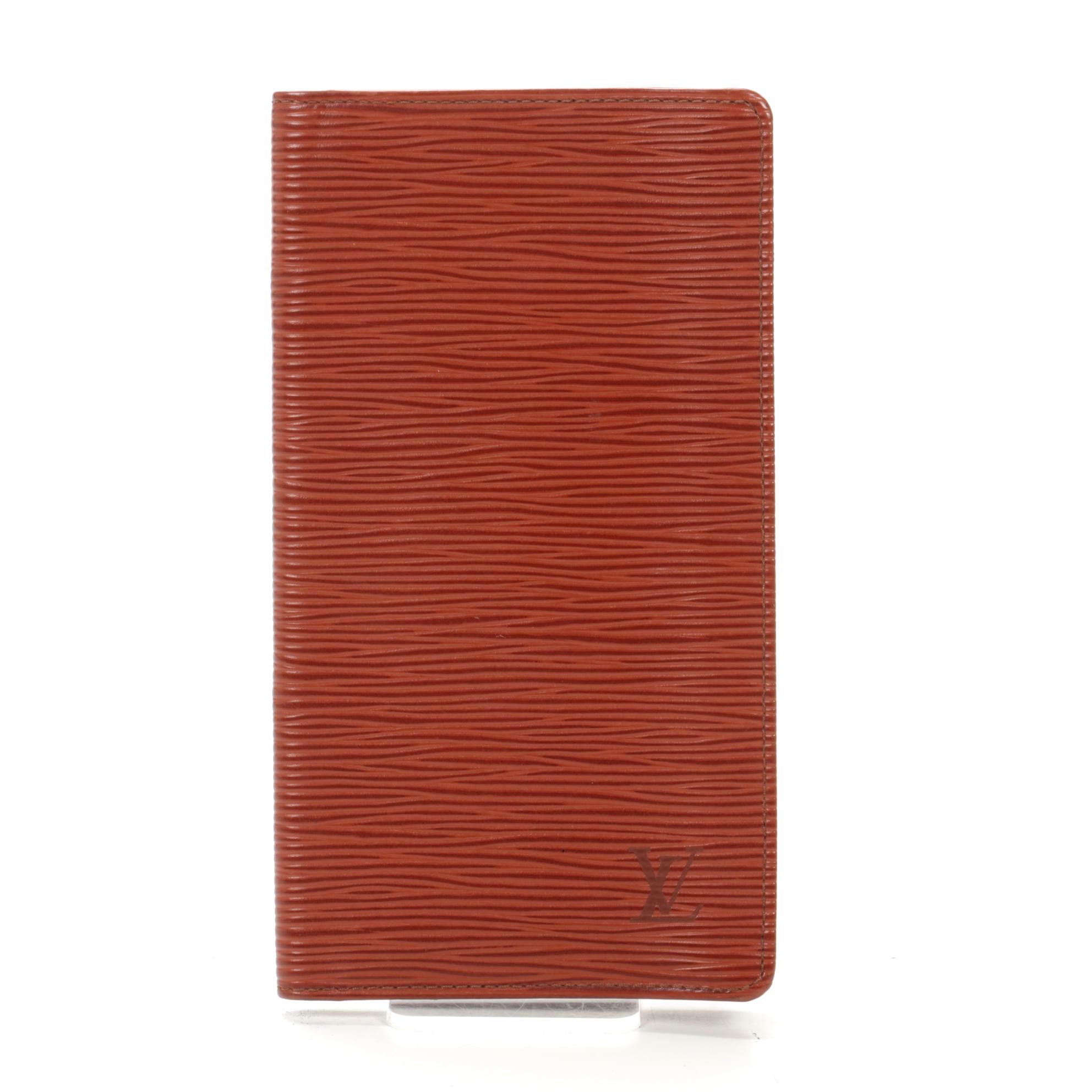 Louis Vuitton Long Bifold Wallet in Cipango Gold Epi Leather