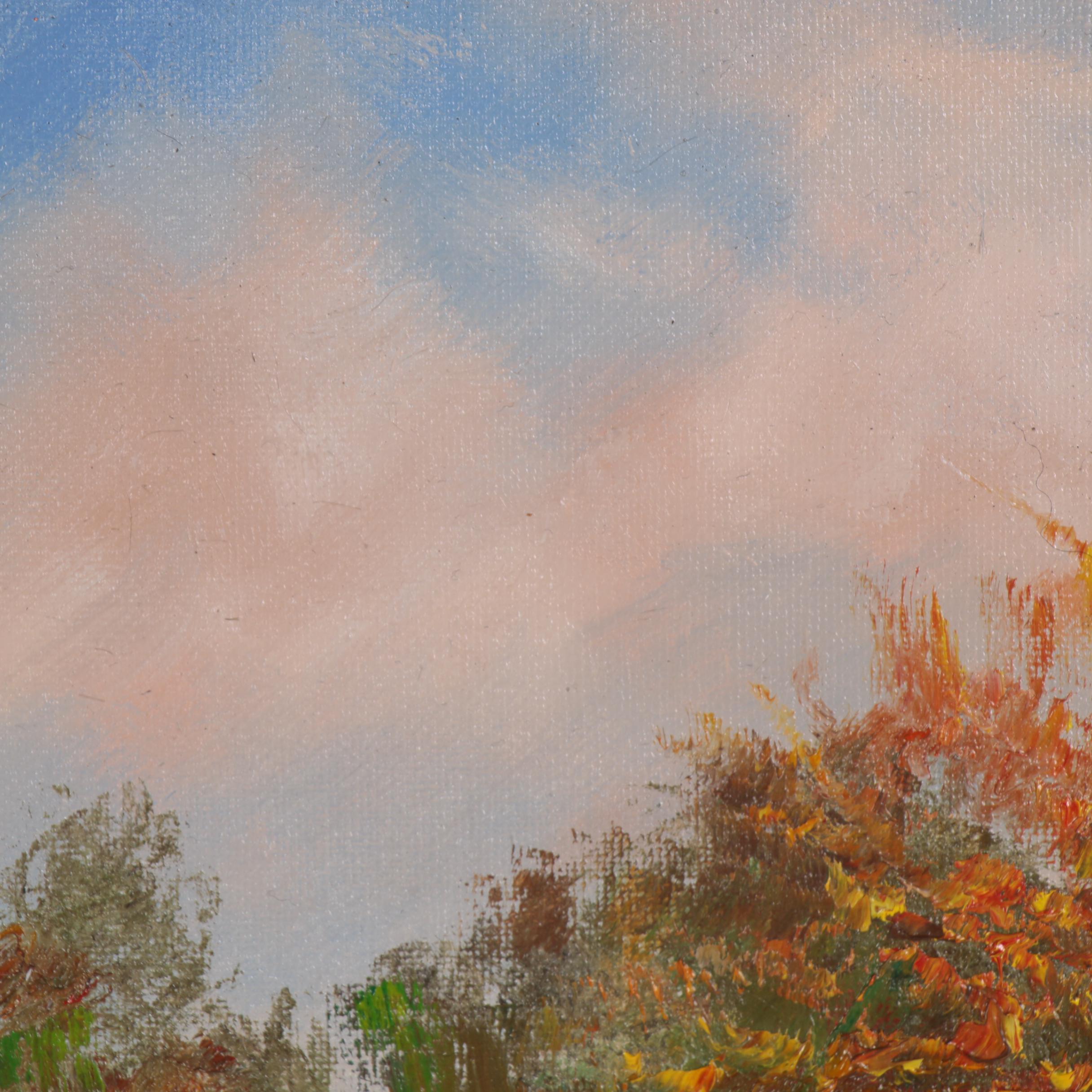 Garncarek Aleksander Oil Painting "Autumn Orchard"