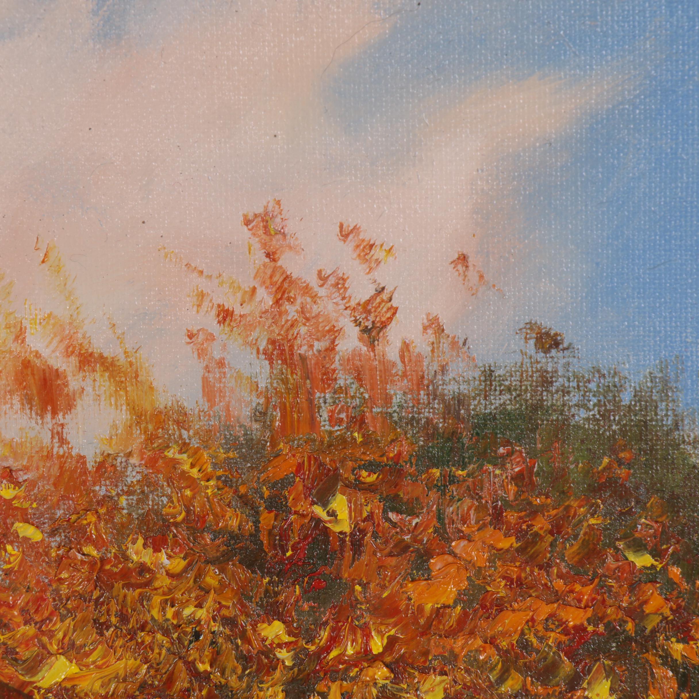 Garncarek Aleksander Oil Painting "Autumn Orchard"