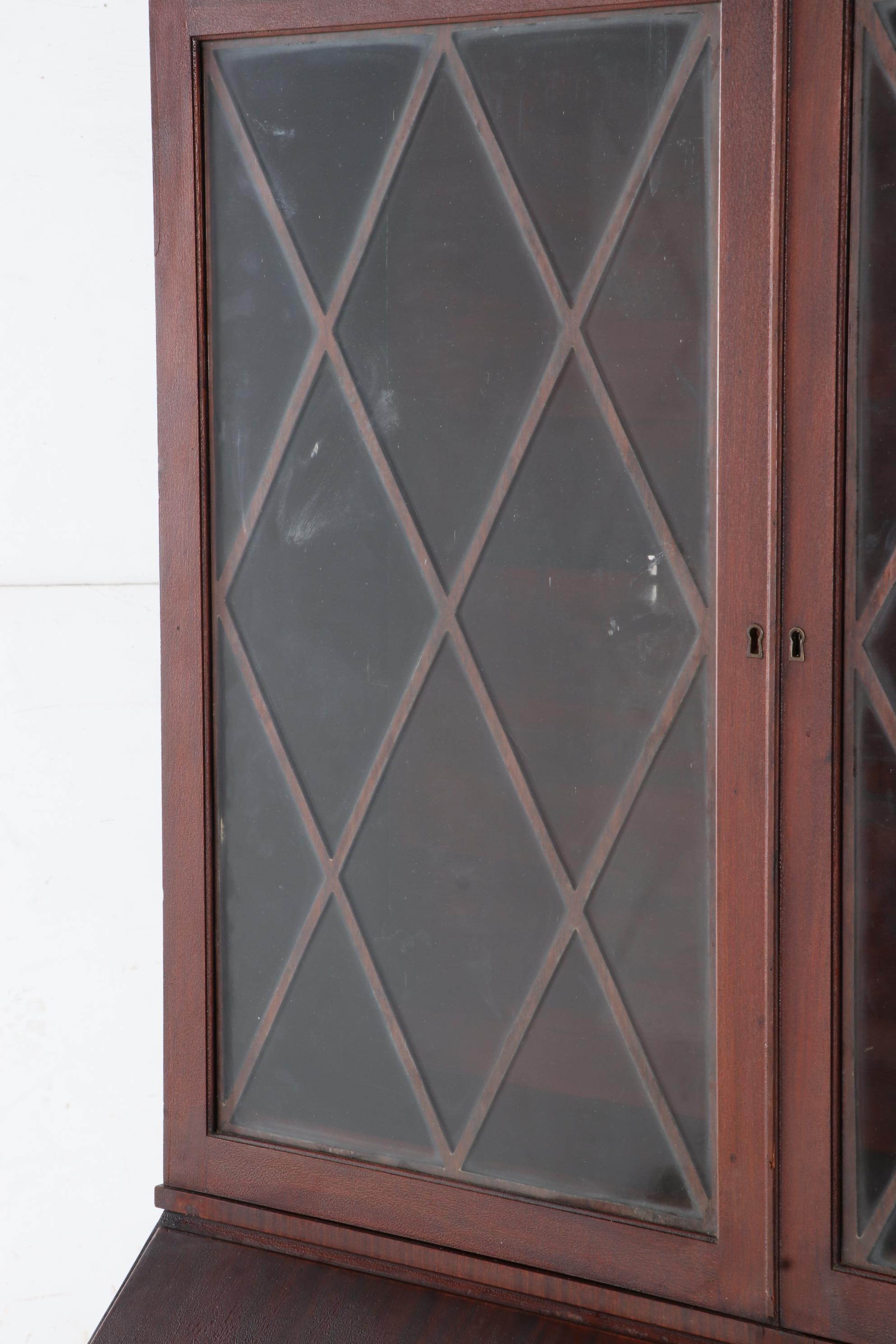 Empire Style Mahogany Secretary Desk, Early 20th Century