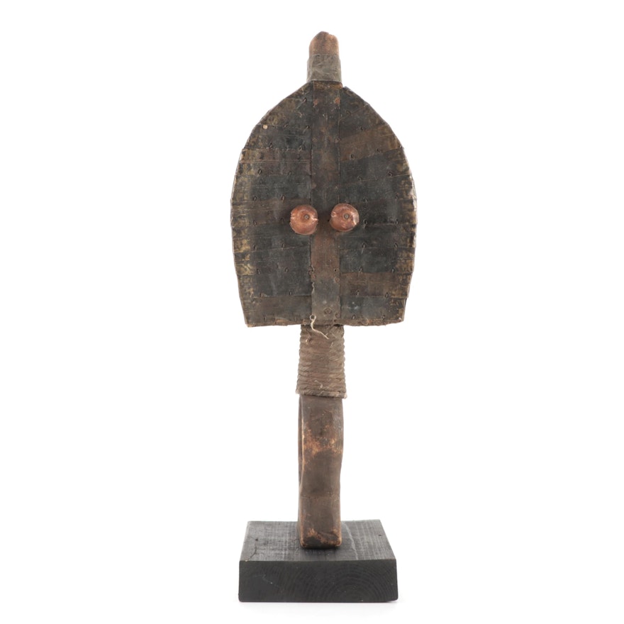 Kota-Mahongwe Style Reliquary Figure, Central Africa