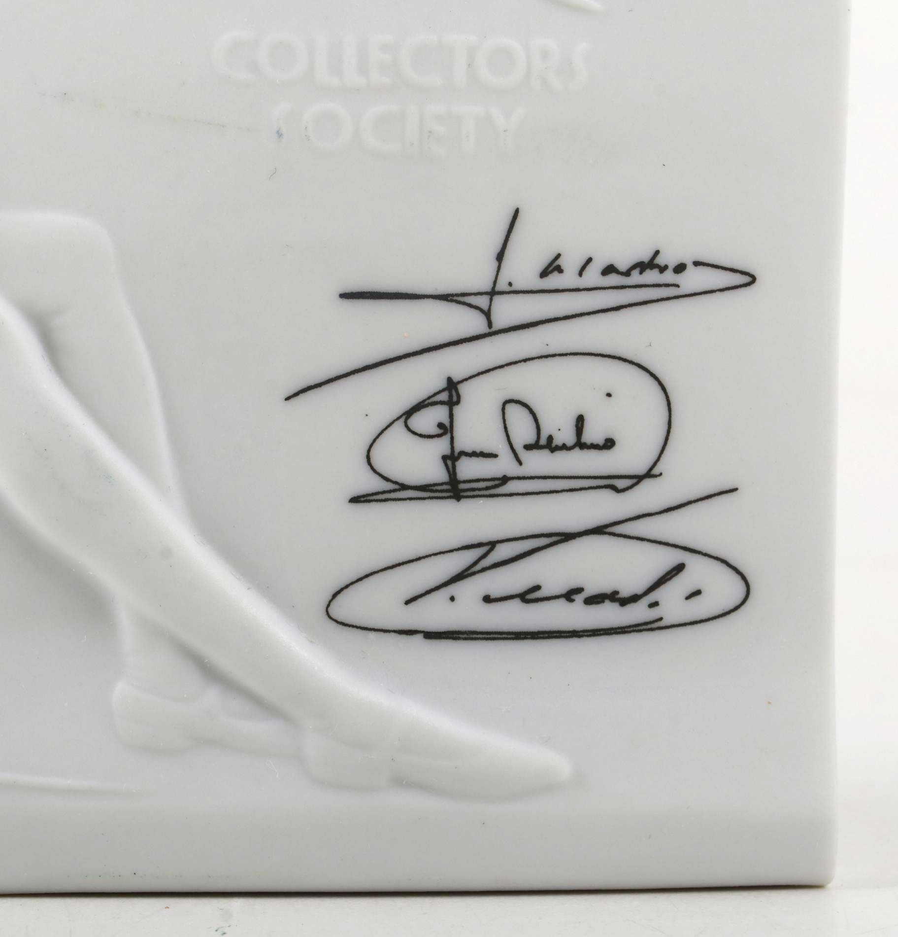 Lladró "Don Quixote" Collectors Society Porcelain Display Plaque