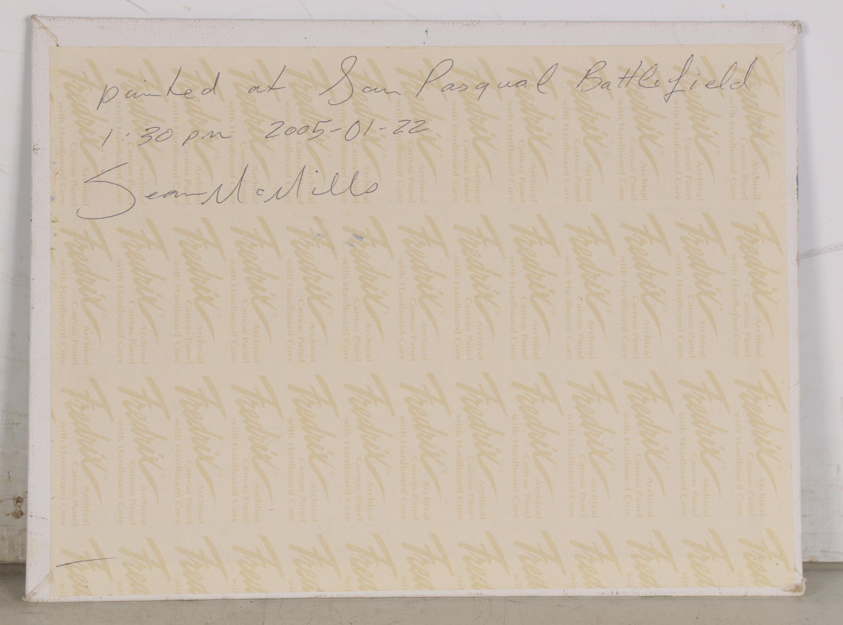 Sean McMills Oil Painting "View from San Pasqual Battlefield"