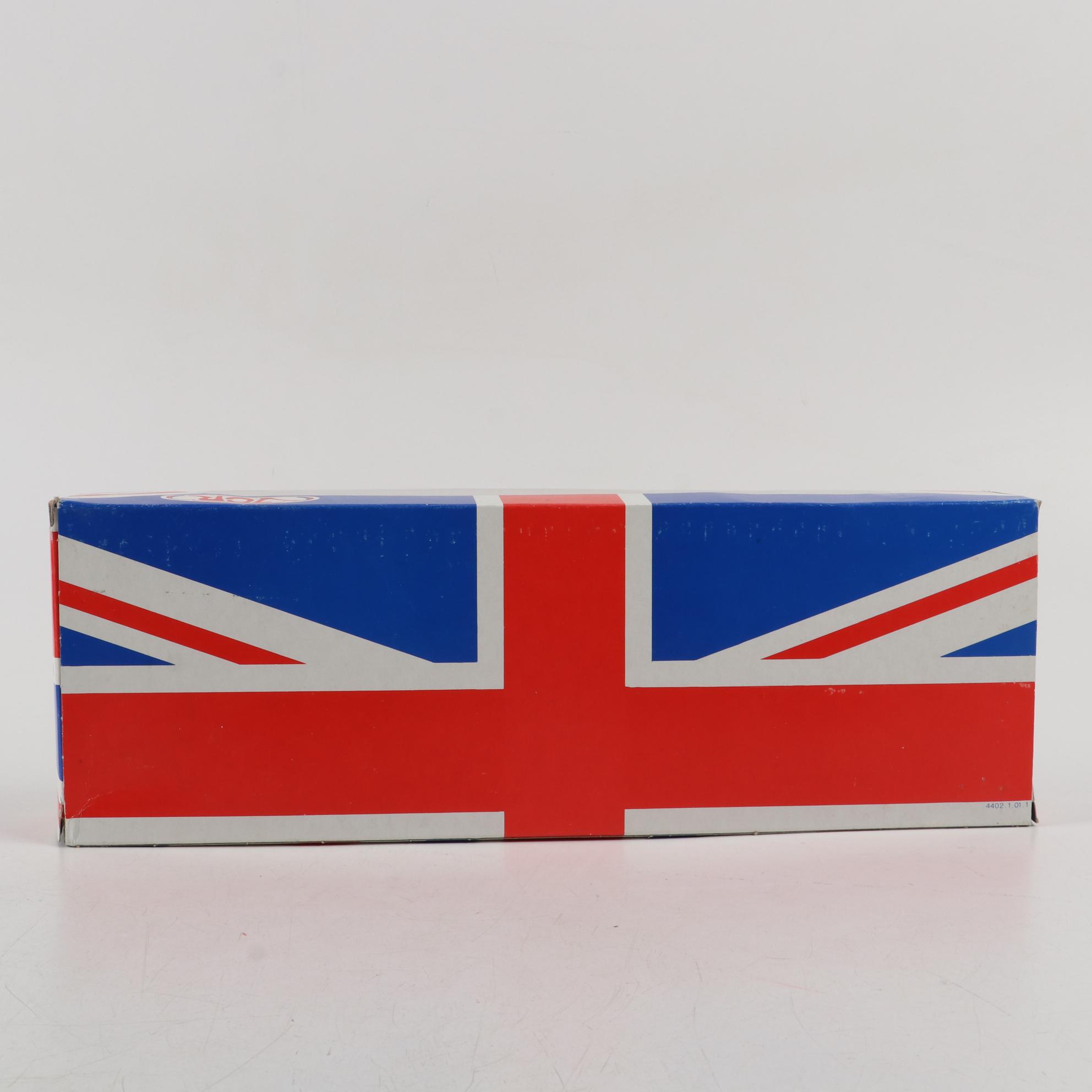 Lamborghini Countach, London Bus, and Other Diecast Model Cars