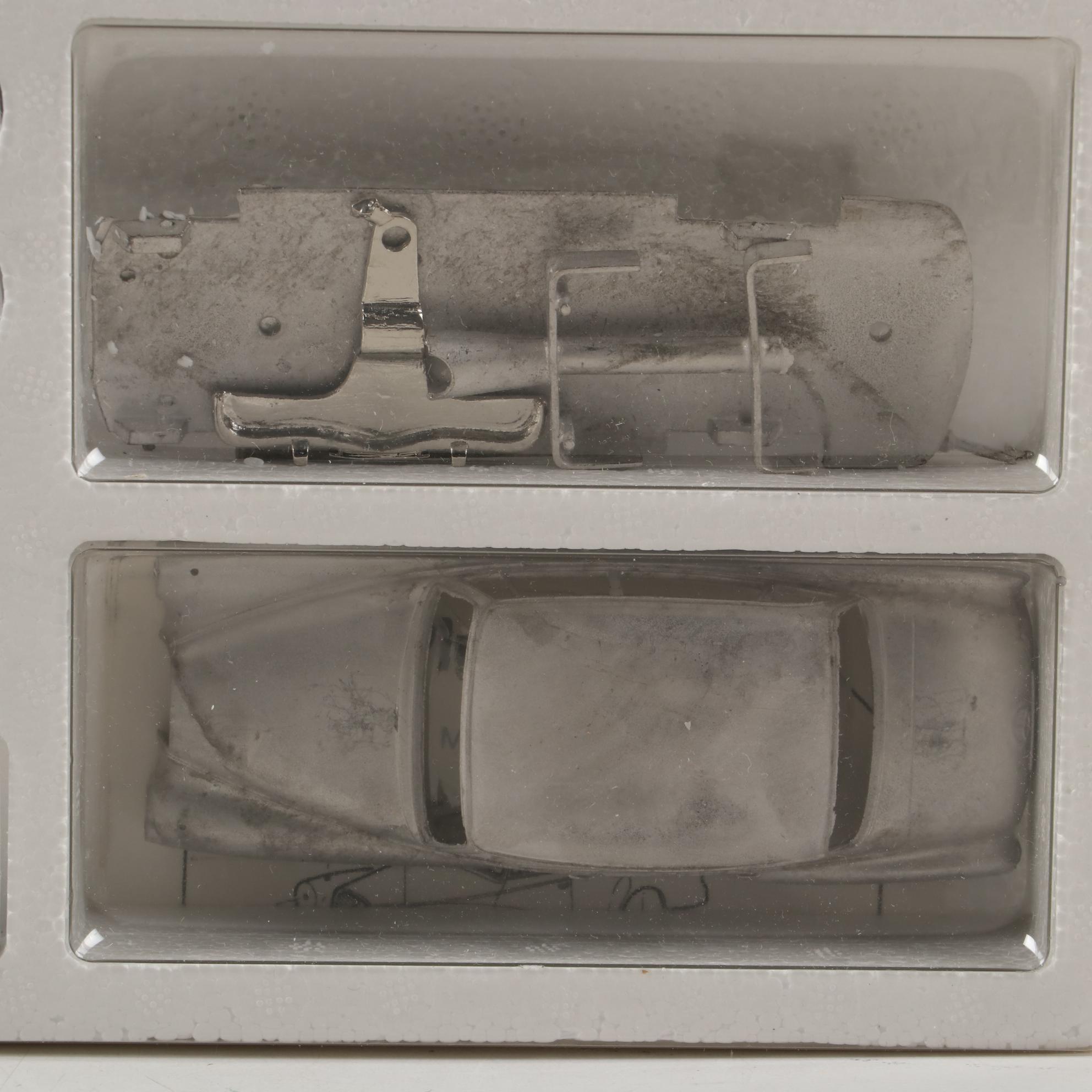 Lamborghini Countach, London Bus, and Other Diecast Model Cars