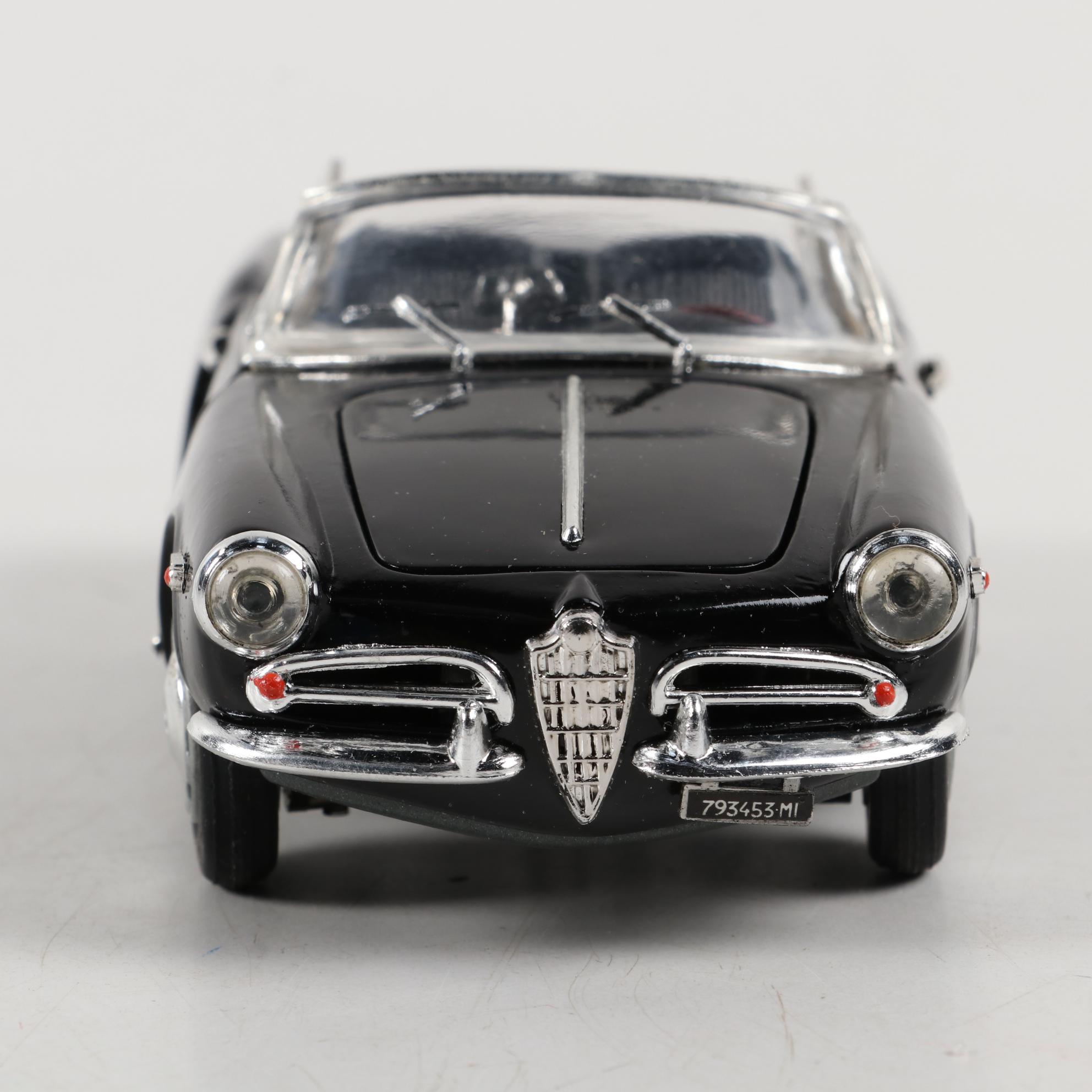 Lamborghini Countach, London Bus, and Other Diecast Model Cars