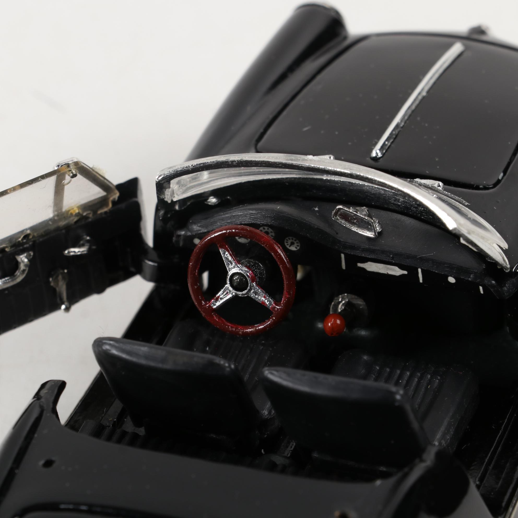 Lamborghini Countach, London Bus, and Other Diecast Model Cars