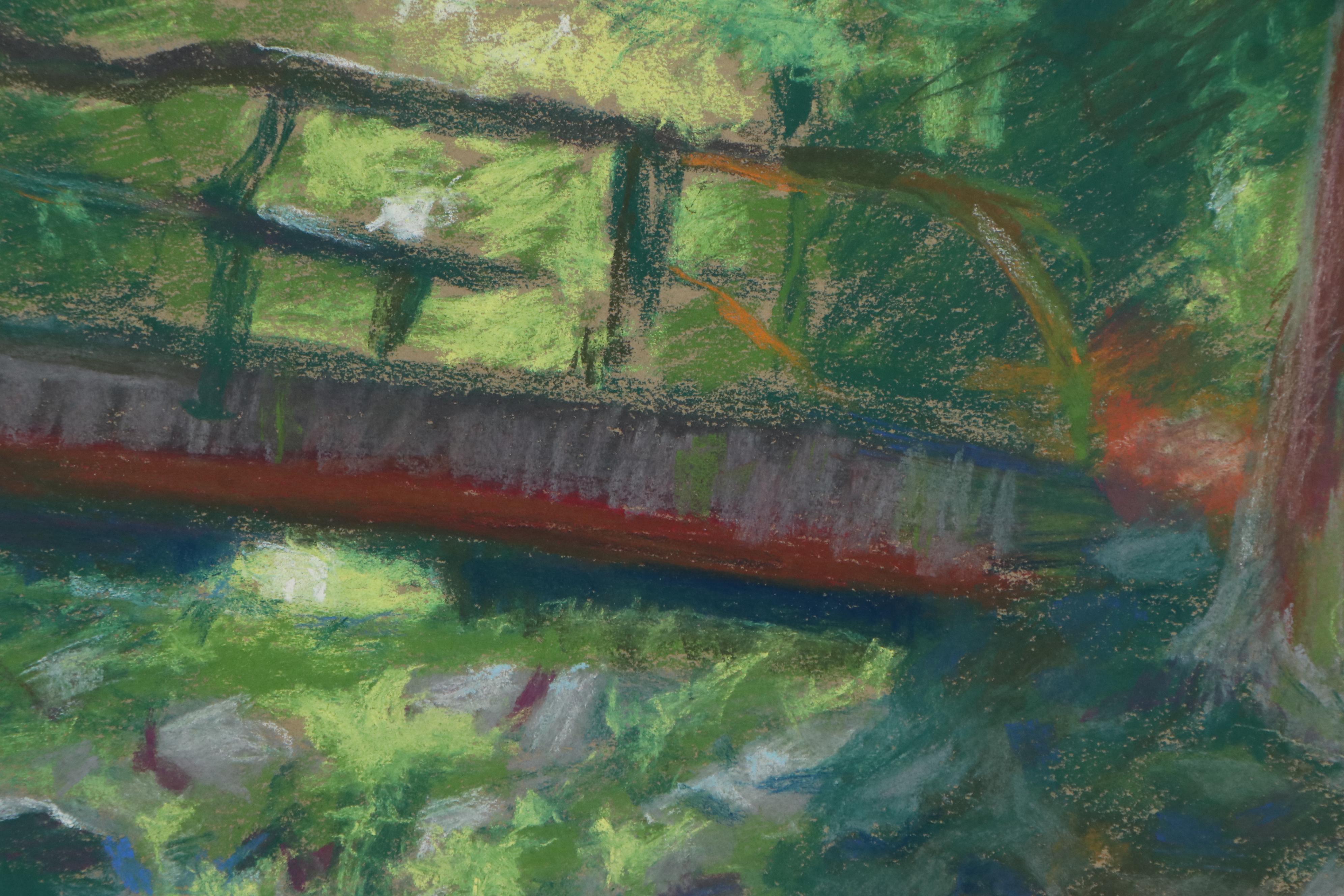 Rabbi Frederick Solomon Pastel Drawings, Mid-20th Century