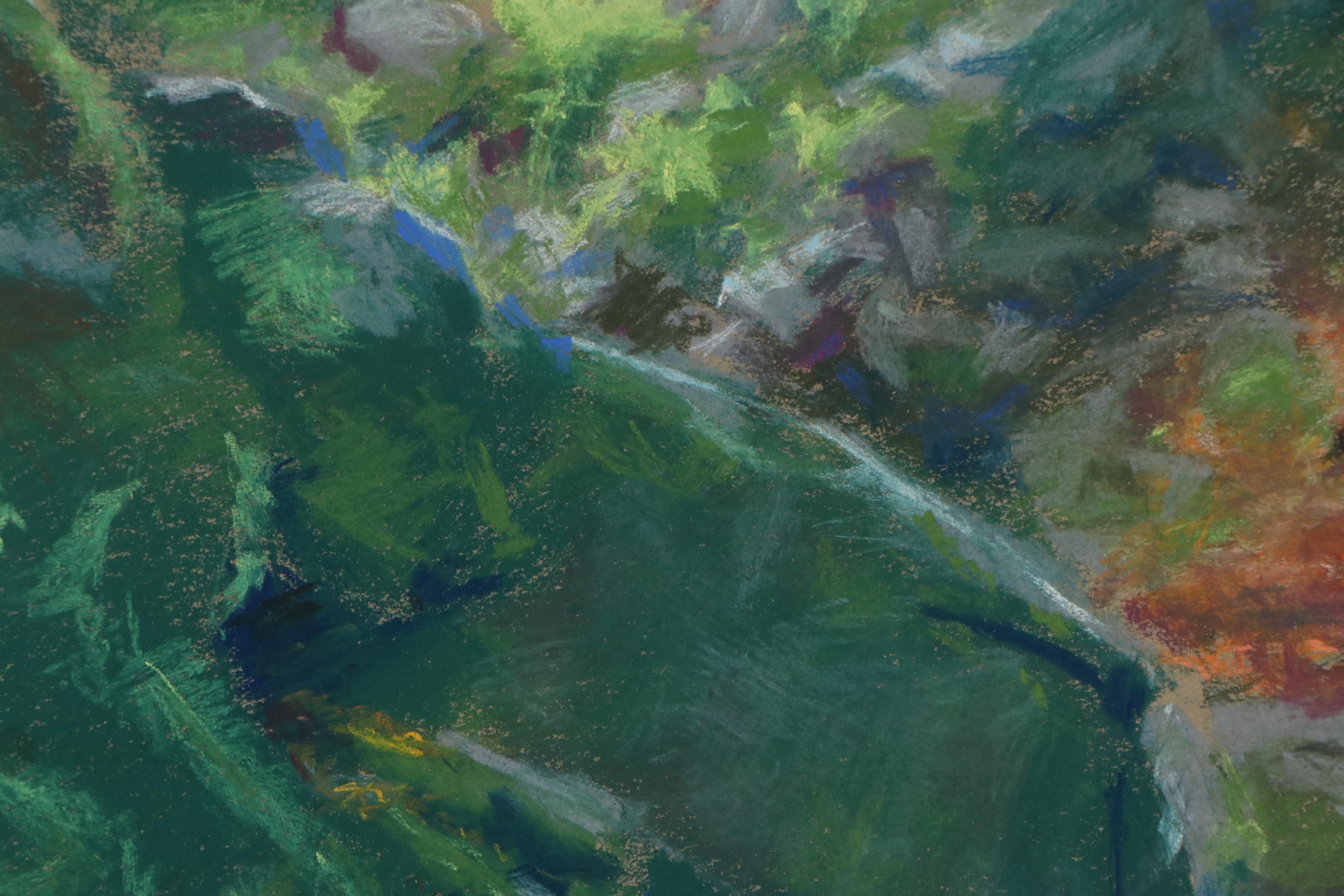 Rabbi Frederick Solomon Pastel Drawings, Mid-20th Century